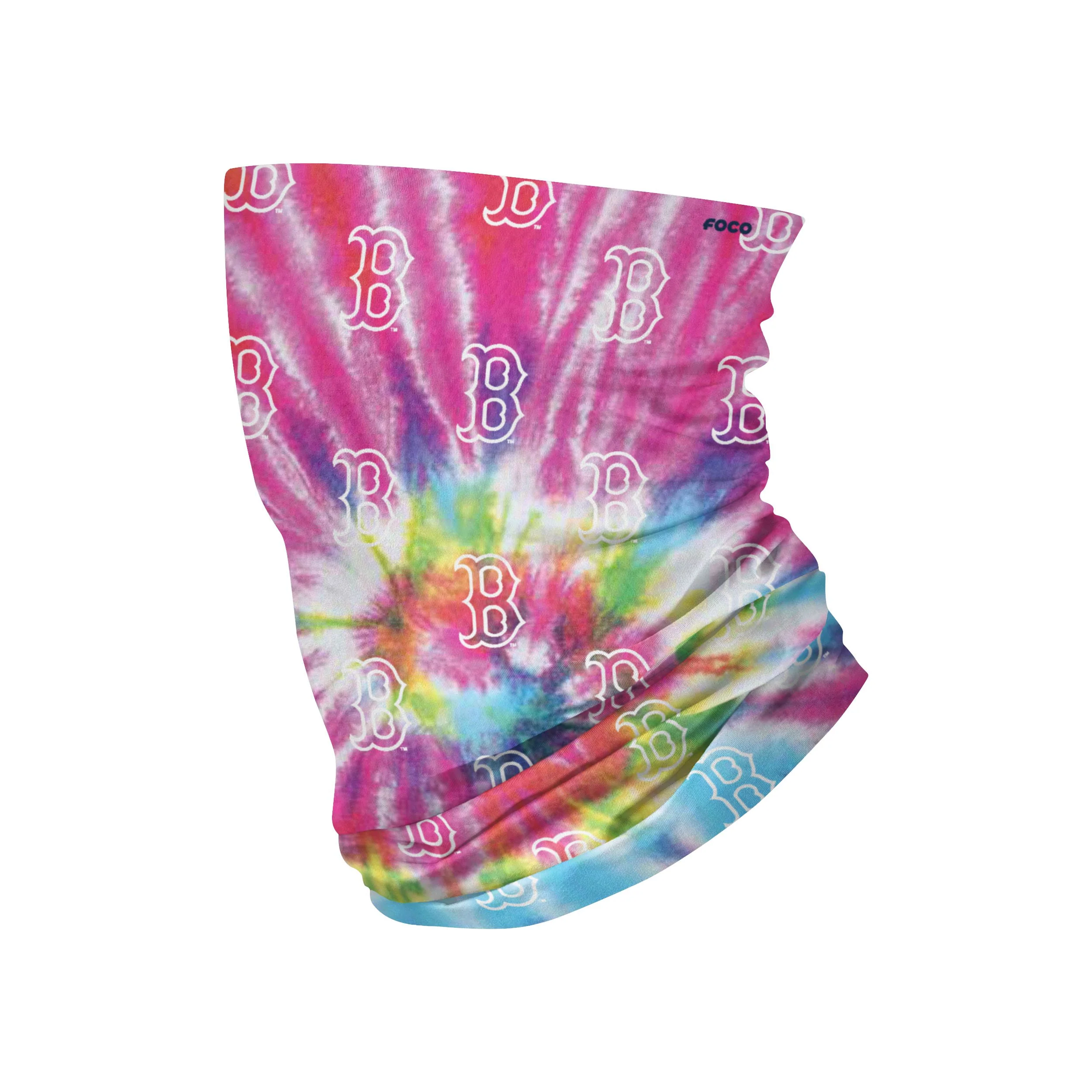 Boston Red Sox MLB Pastel Tie-Dye Gaiter Scarf