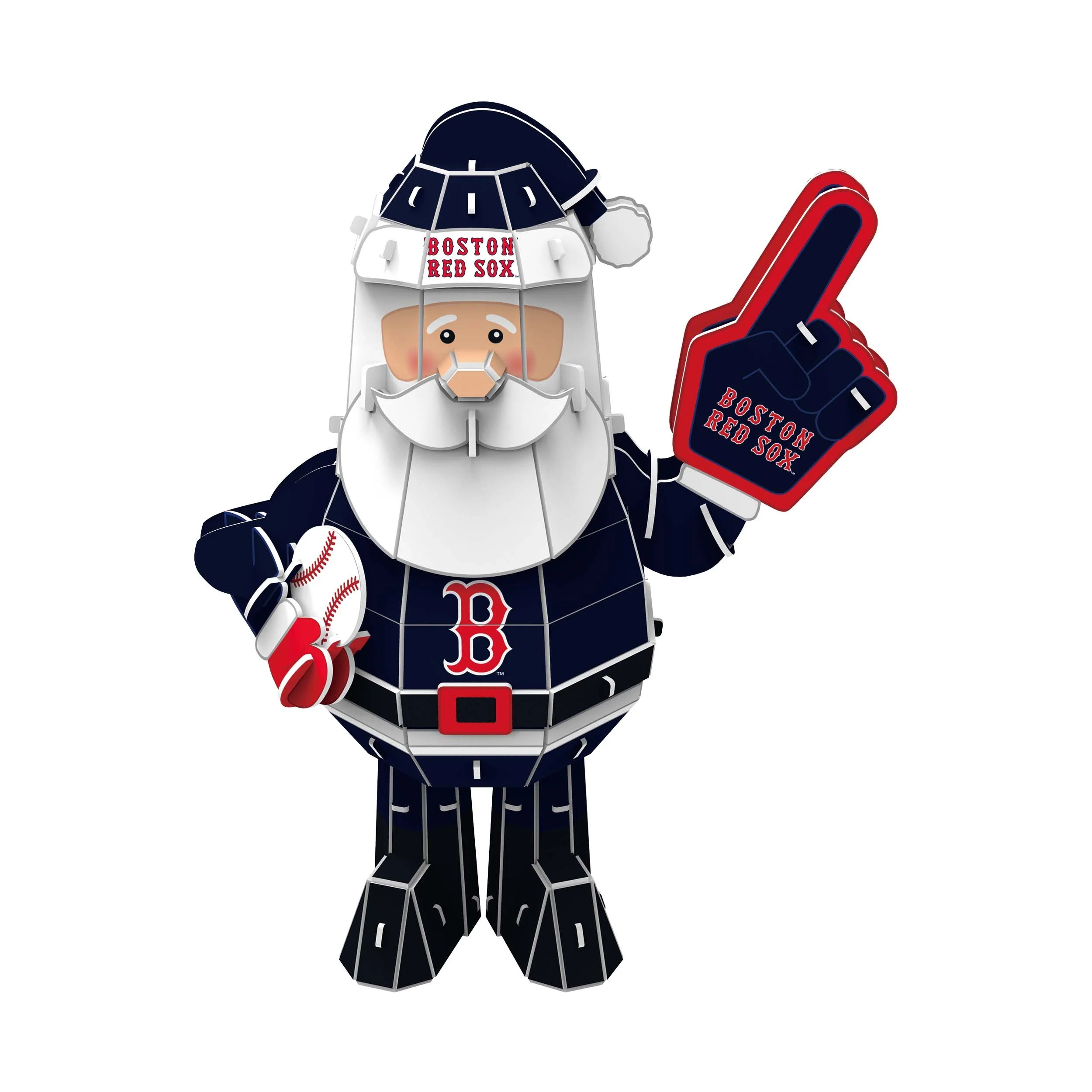 Boston Red Sox MLB PZLZ Santa - Image 2