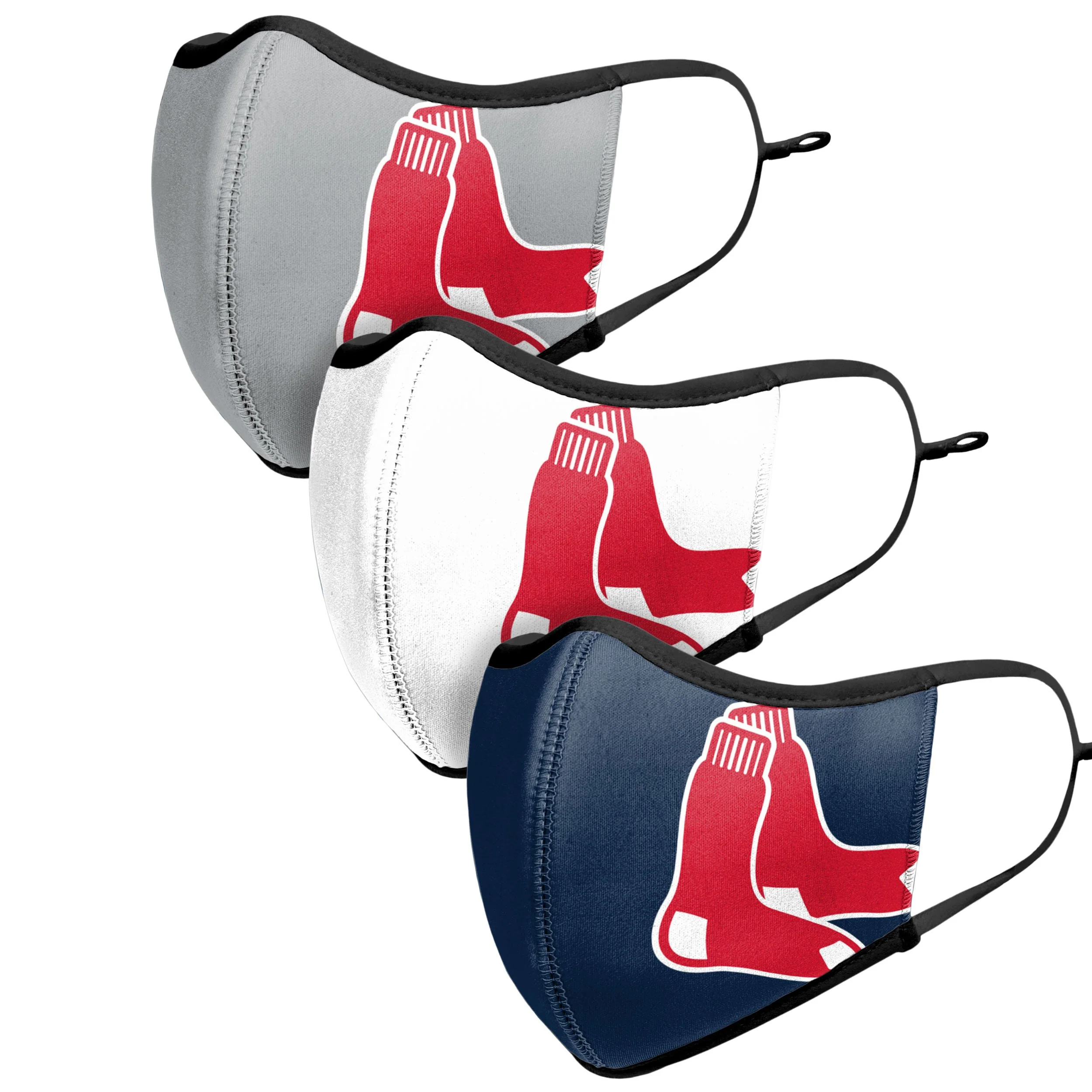 Boston Red Sox MLB Sport 3 Pack Face Cover - Image 4