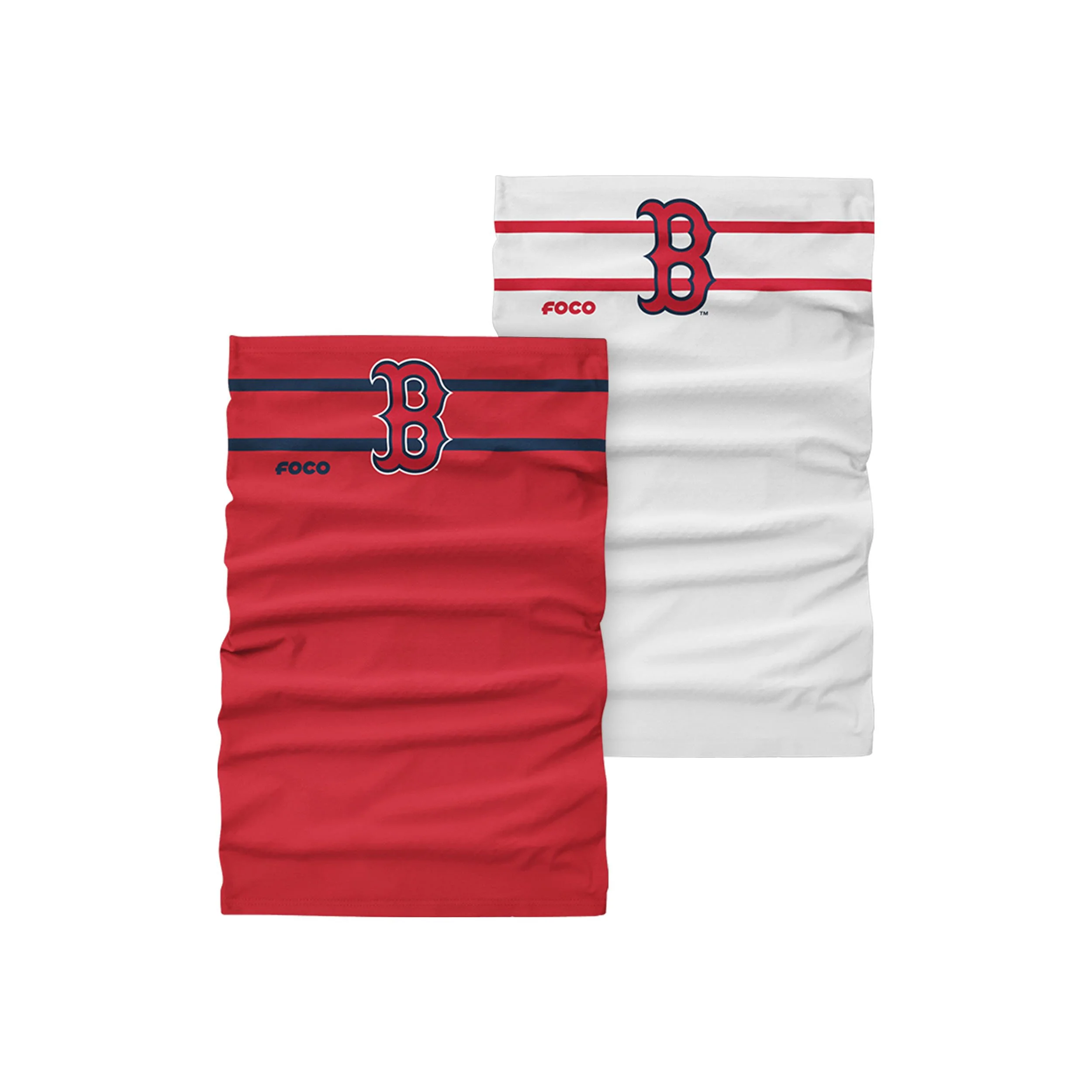 Boston Red Sox MLB Stitched 2 Pack Gaiter Scarf - Image 2