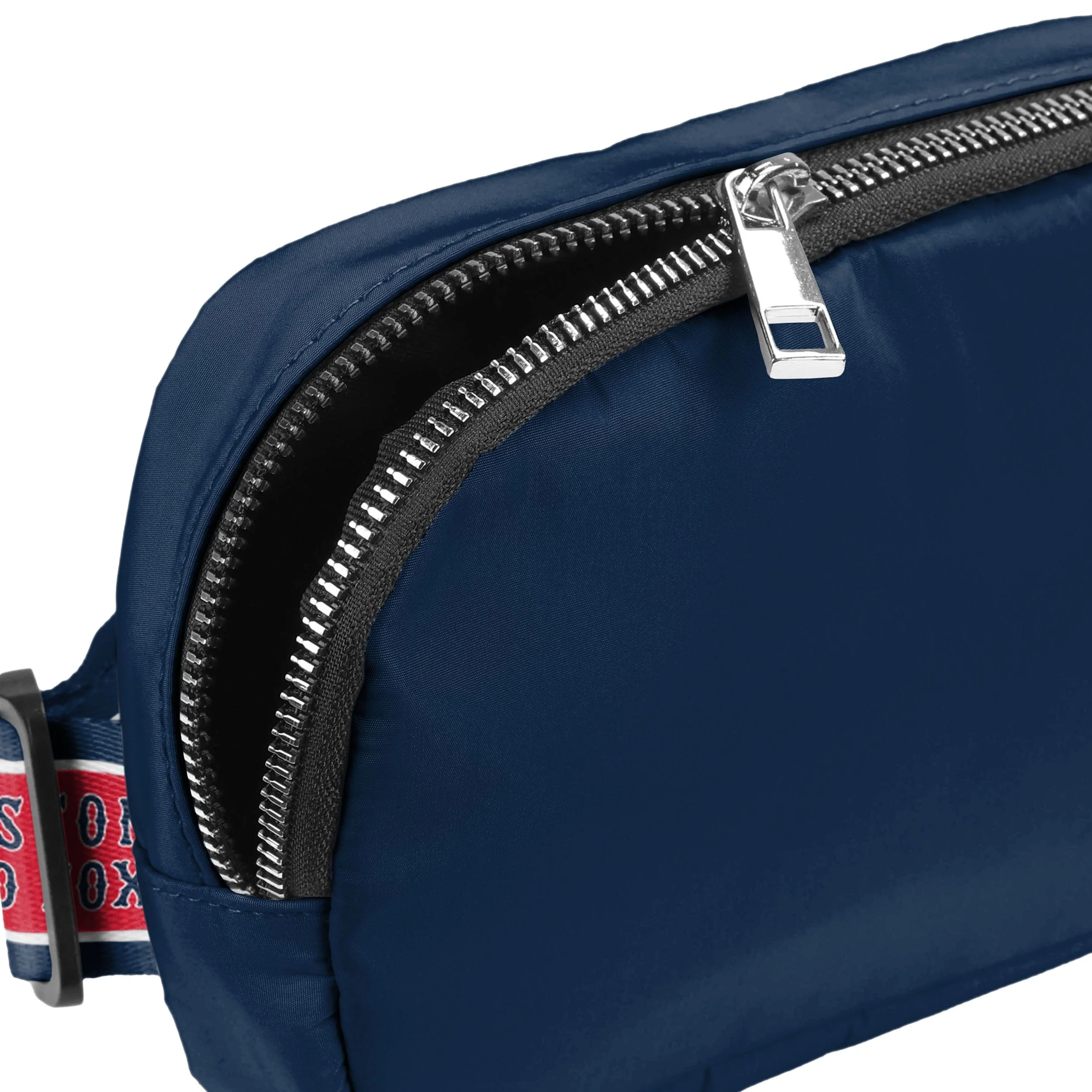 Boston Red Sox MLB Team Wordmark Crossbody Belt Bag - Image 4