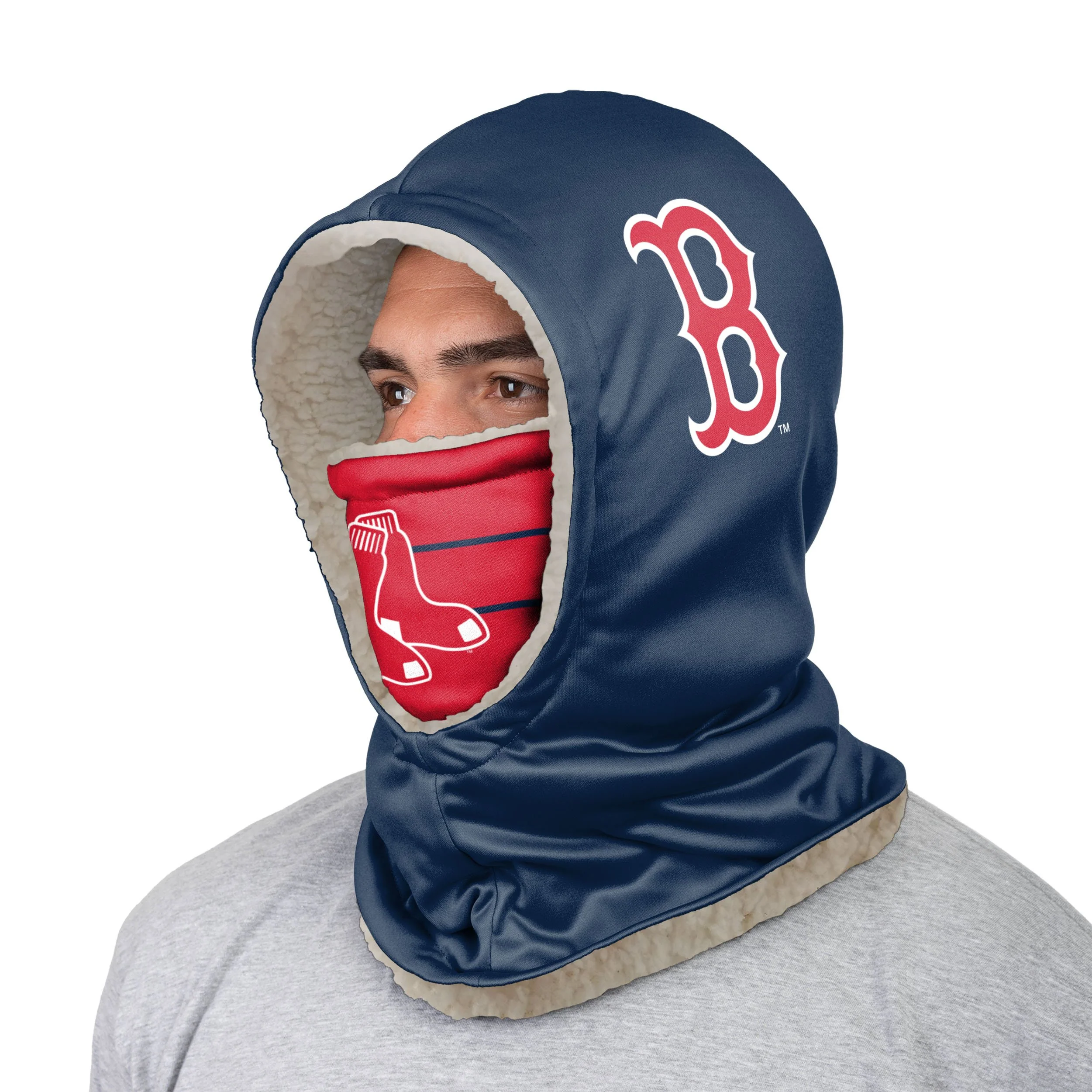 Boston Red Sox MLB Thematic Hooded Gaiter - Image 2