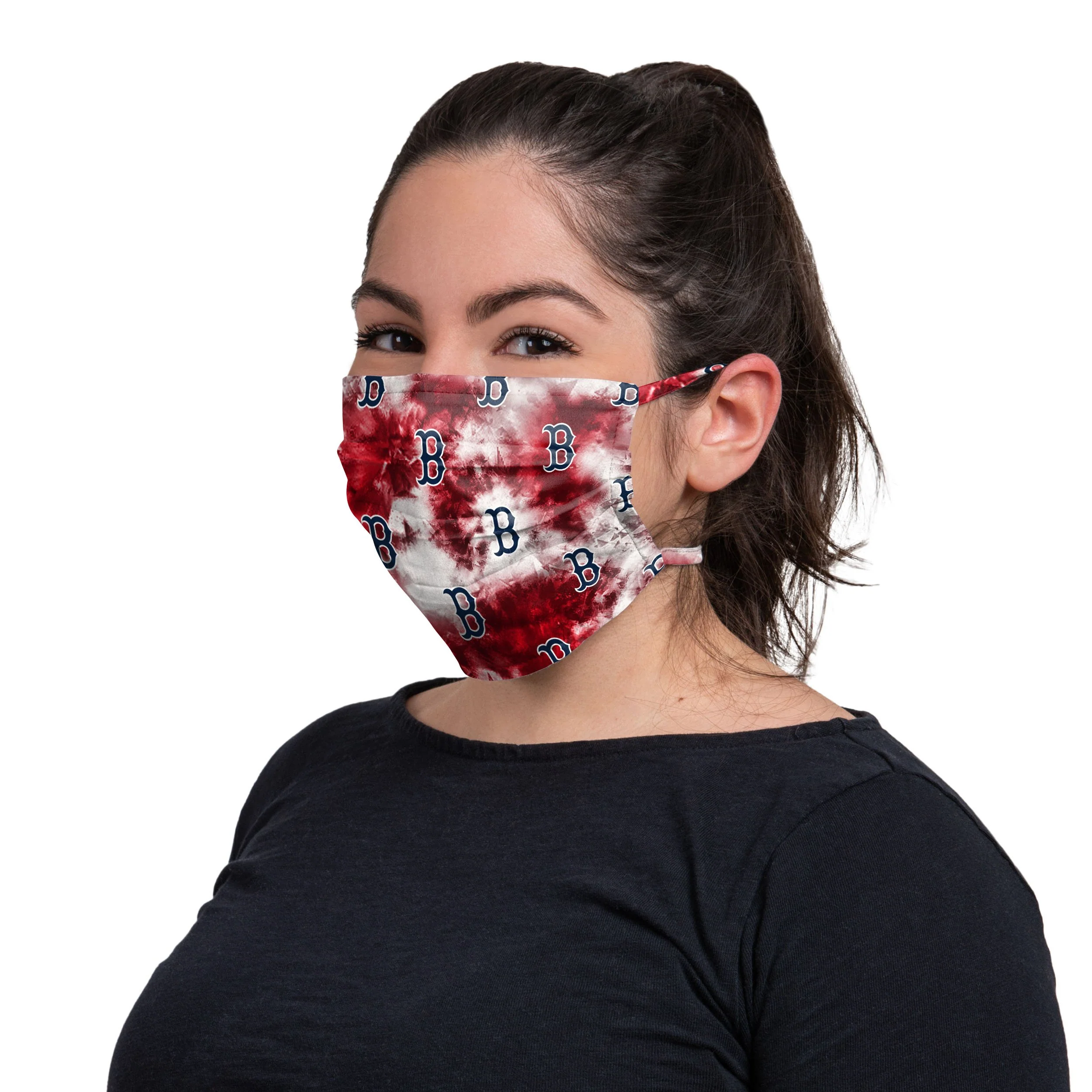 Boston Red Sox MLB Tie-Dye Tie-Back Face Cover - Image 3