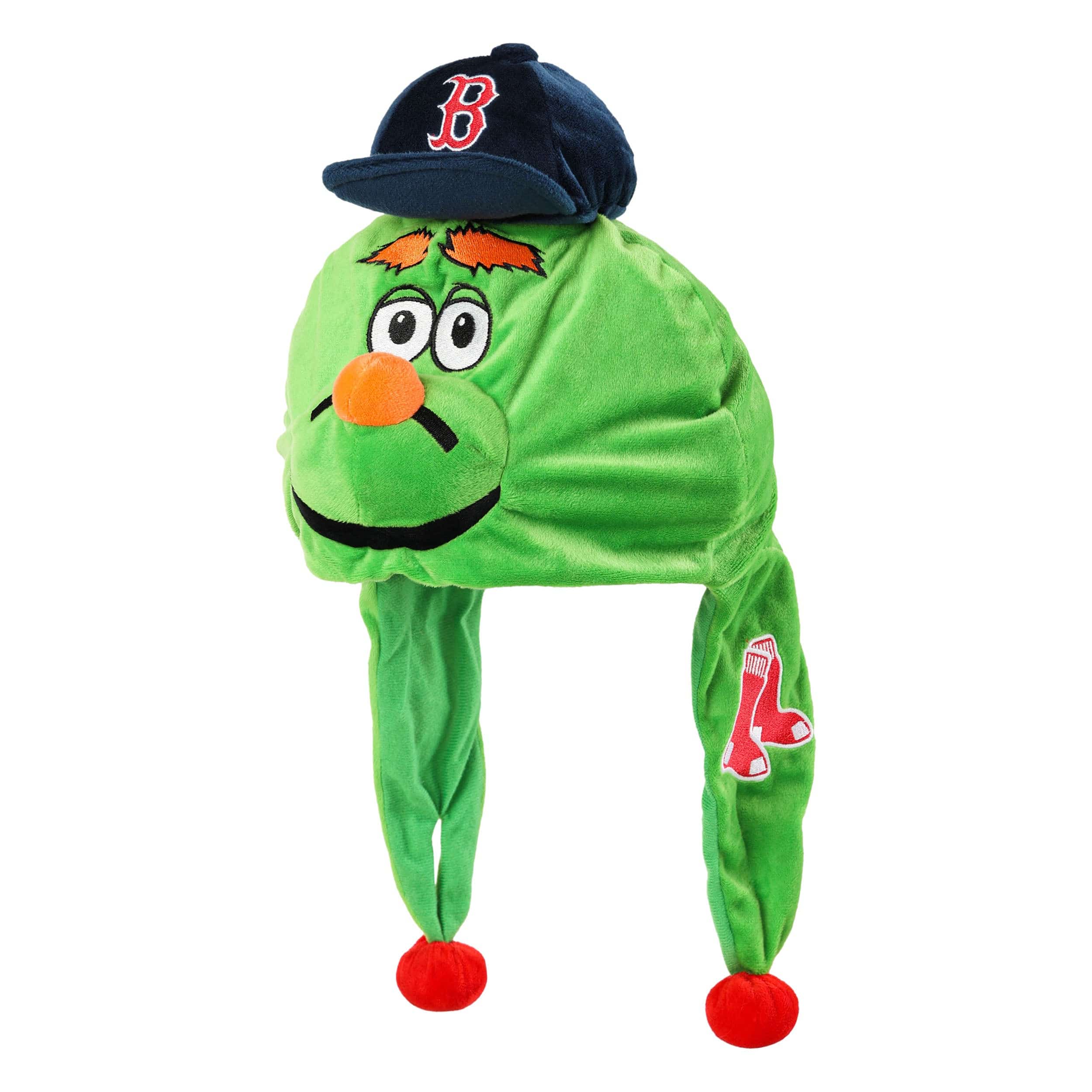 Boston Red Sox MLB Wally the Green Monster Mascot Plush Hat