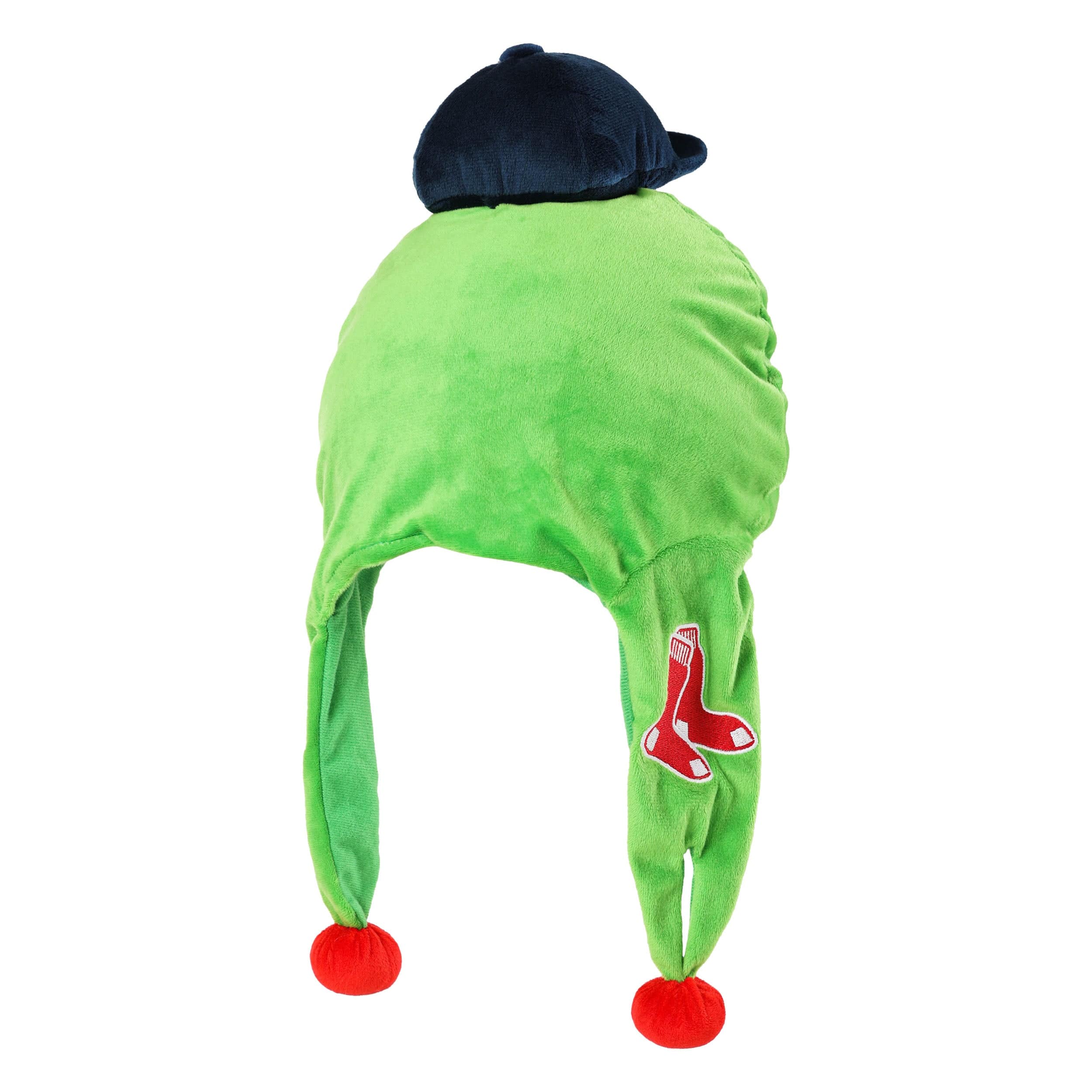 Boston Red Sox MLB Wally the Green Monster Mascot Plush Hat - Image 2