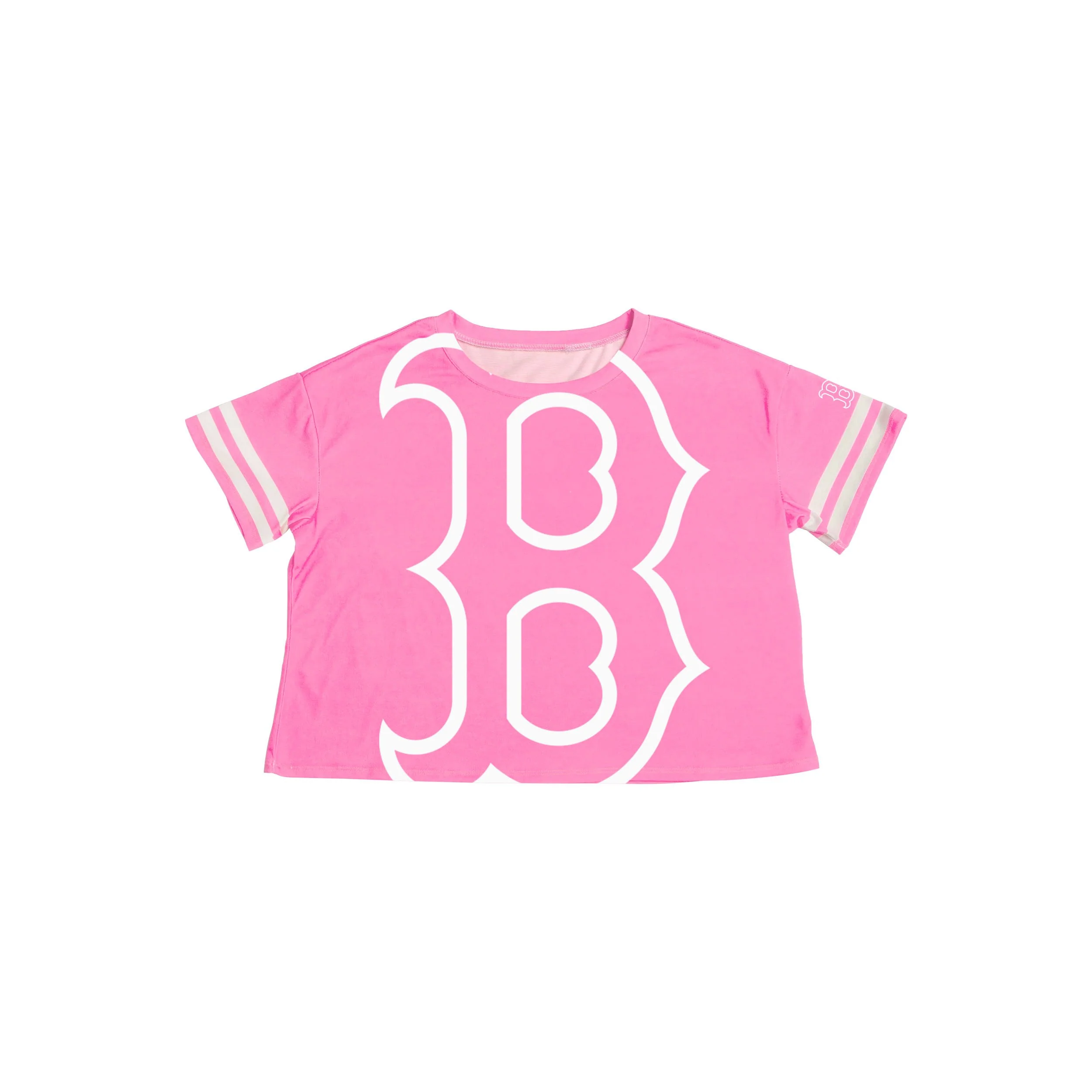Boston Red Sox MLB Womens Highlights Crop Top - Image 4