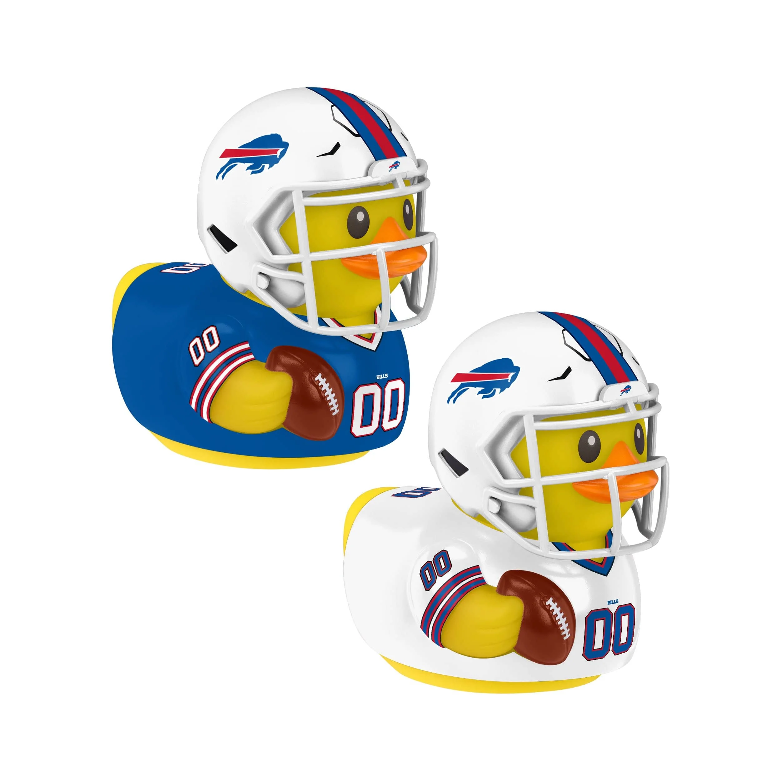 Buffalo Bills NFL 2 Pack Vinyl Ducks - Image 2