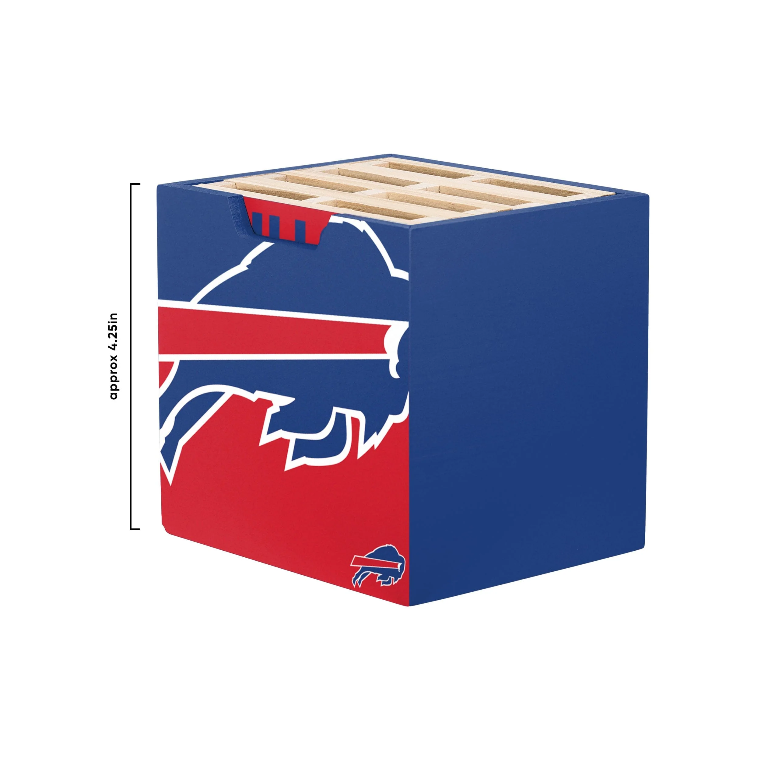Buffalo Bills NFL 4 Pack Pallet Coaster Set - Image 4