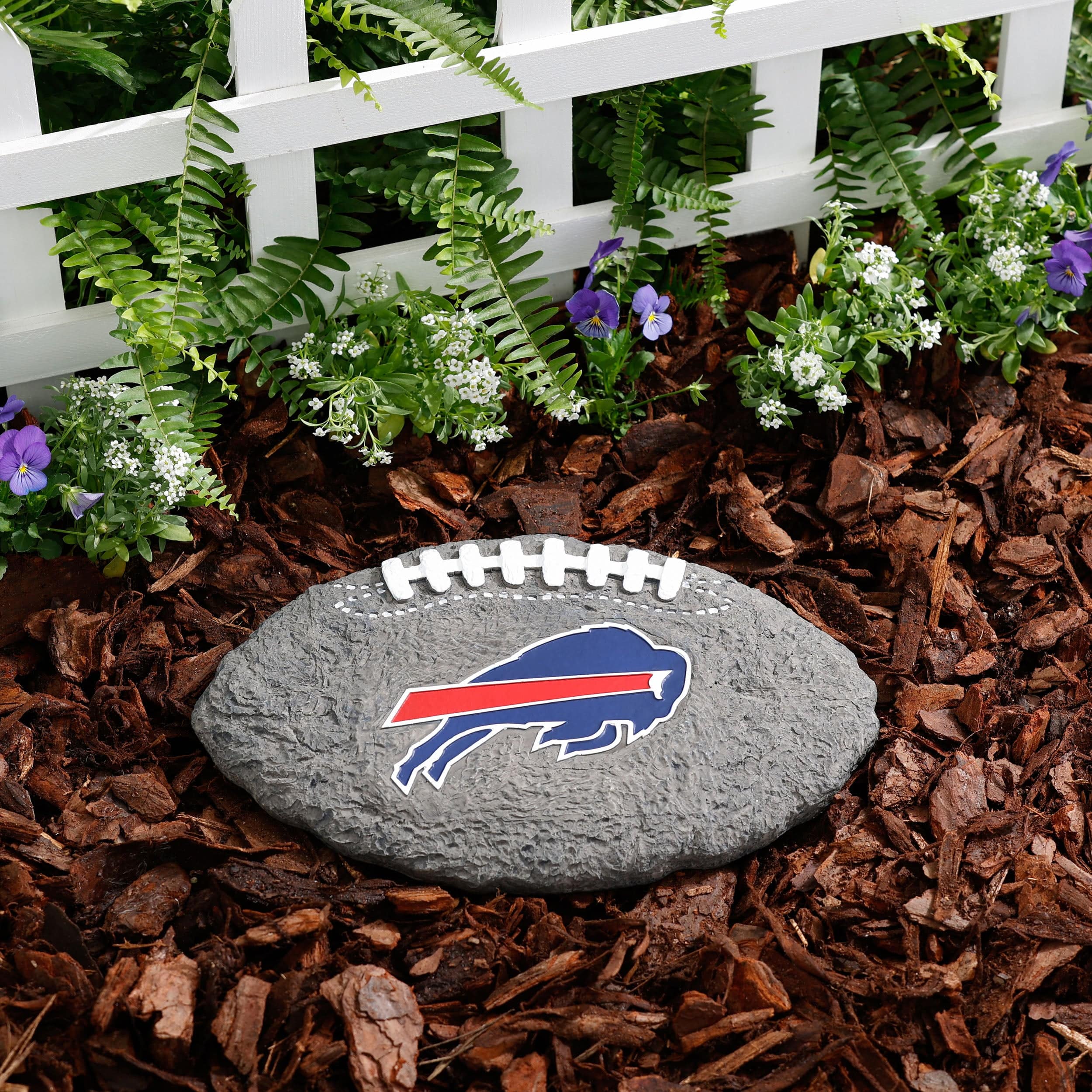 Buffalo Bills NFL Ball Garden Stone - Image 2