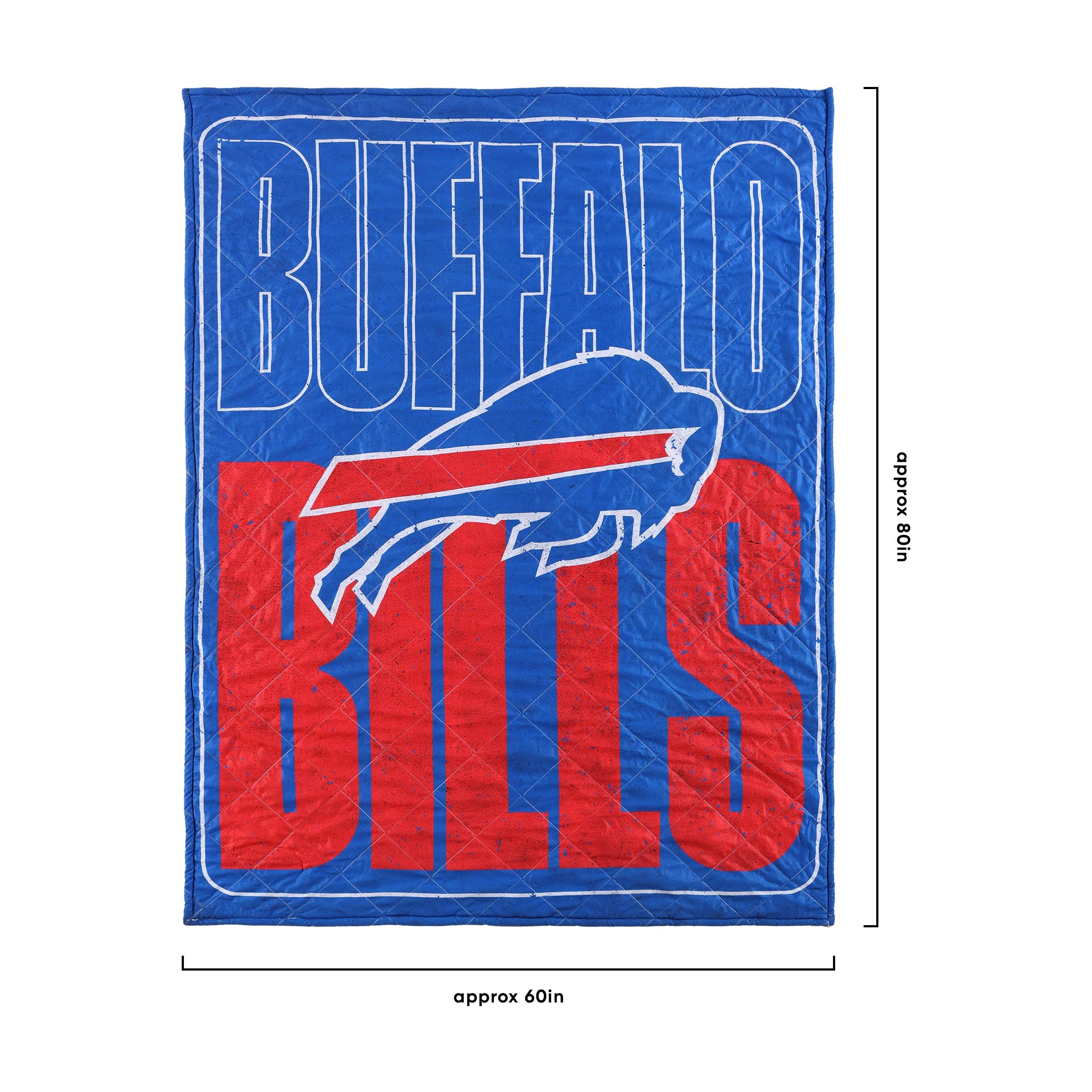 Buffalo Bills NFL Big Game Sherpa Lined Throw Blanket - Image 3