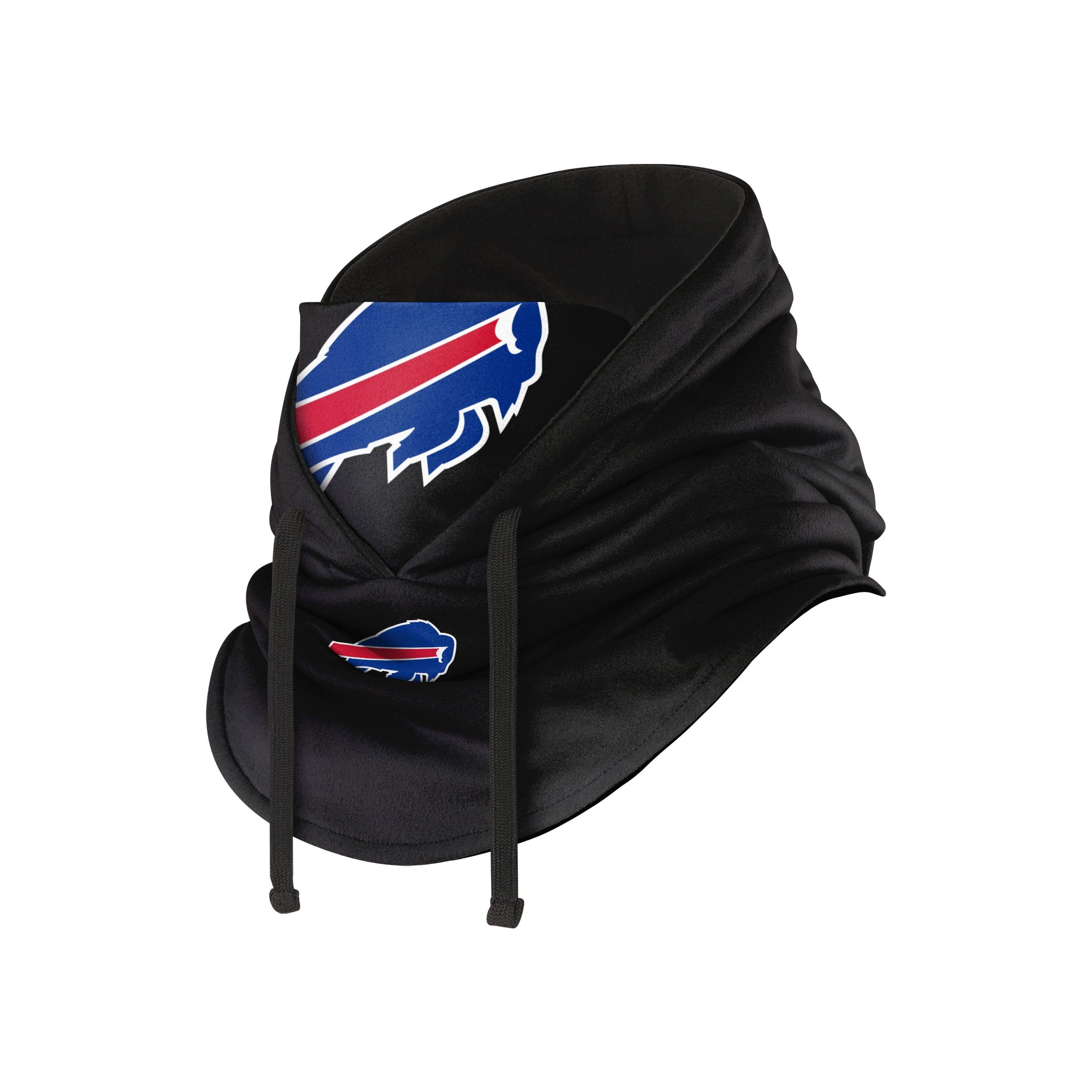 Buffalo Bills NFL Black Drawstring Hooded Gaiter - Image 2