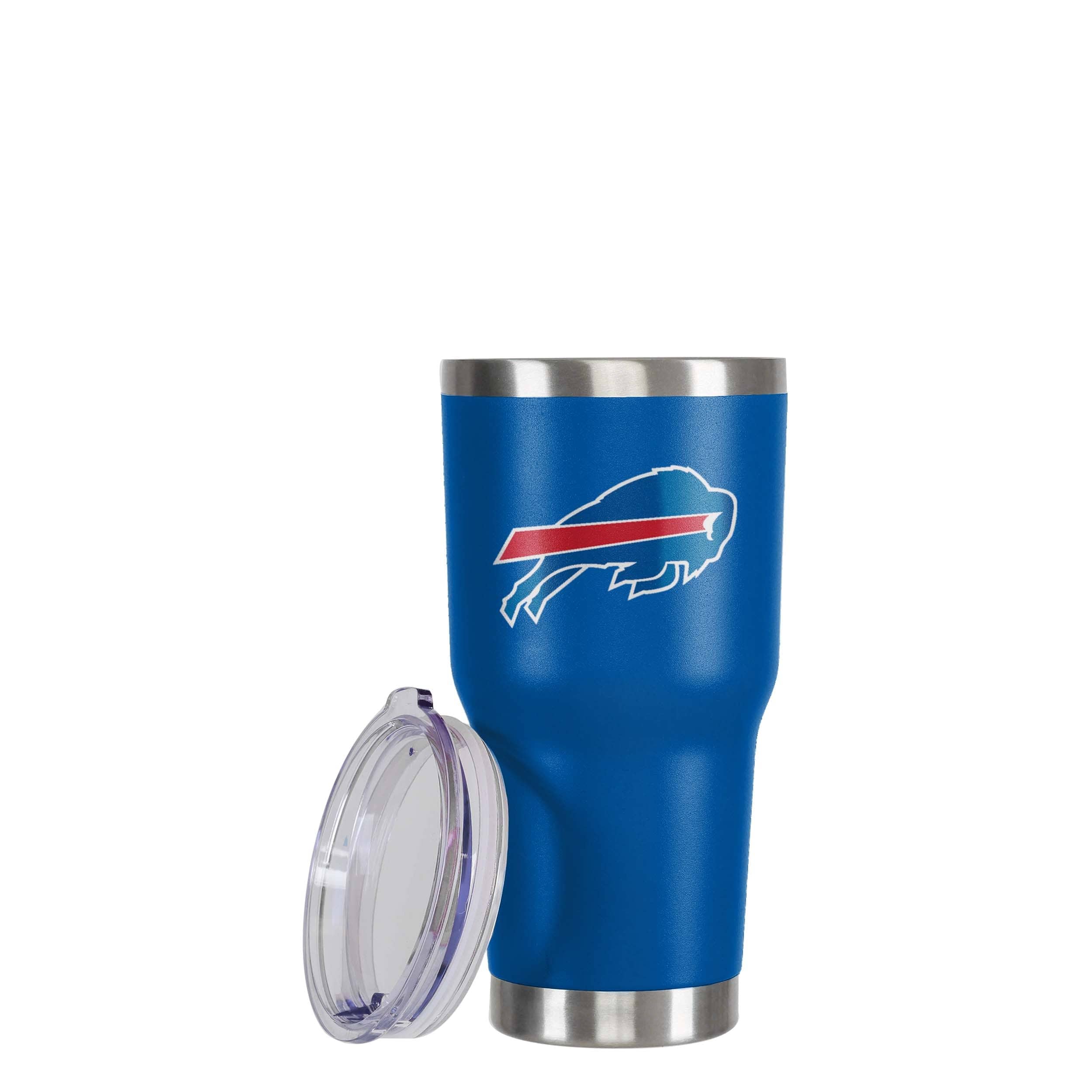 Buffalo Bills NFL Blue Team Logo 30 oz Tumbler - Image 3