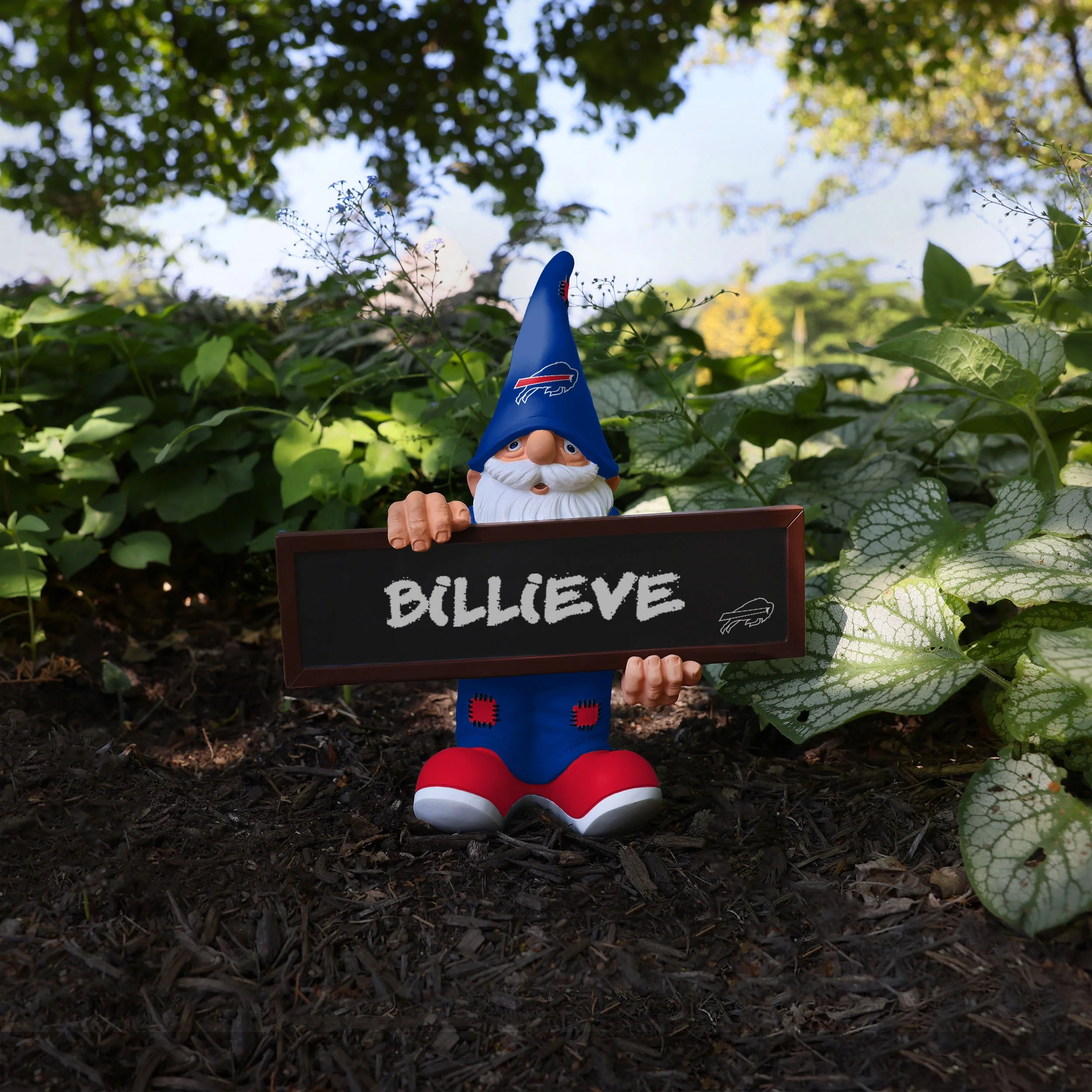 Buffalo Bills NFL Chalkboard Sign Gnome - Image 5
