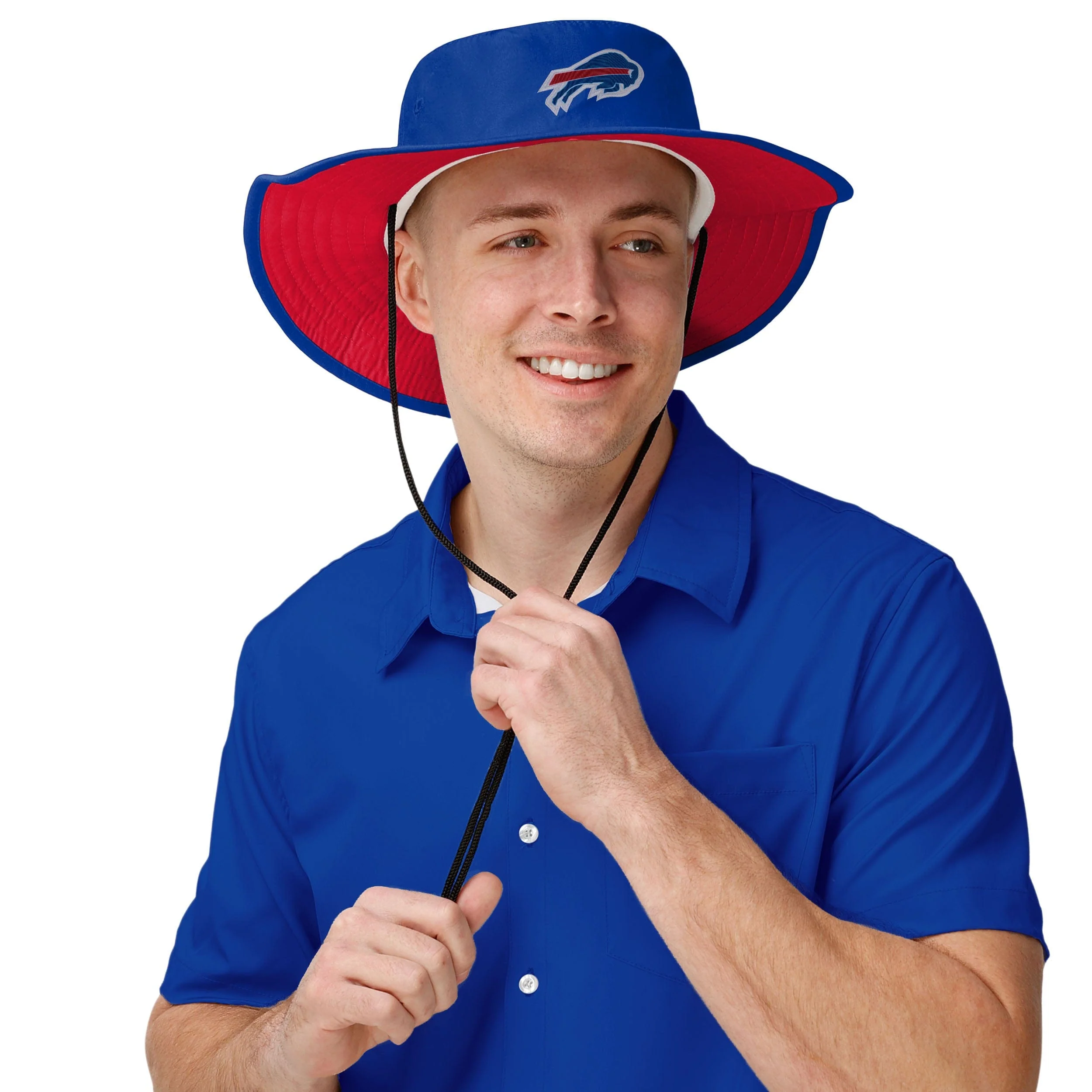 Buffalo Bills NFL Colorblock Boonie Hat - Image 3