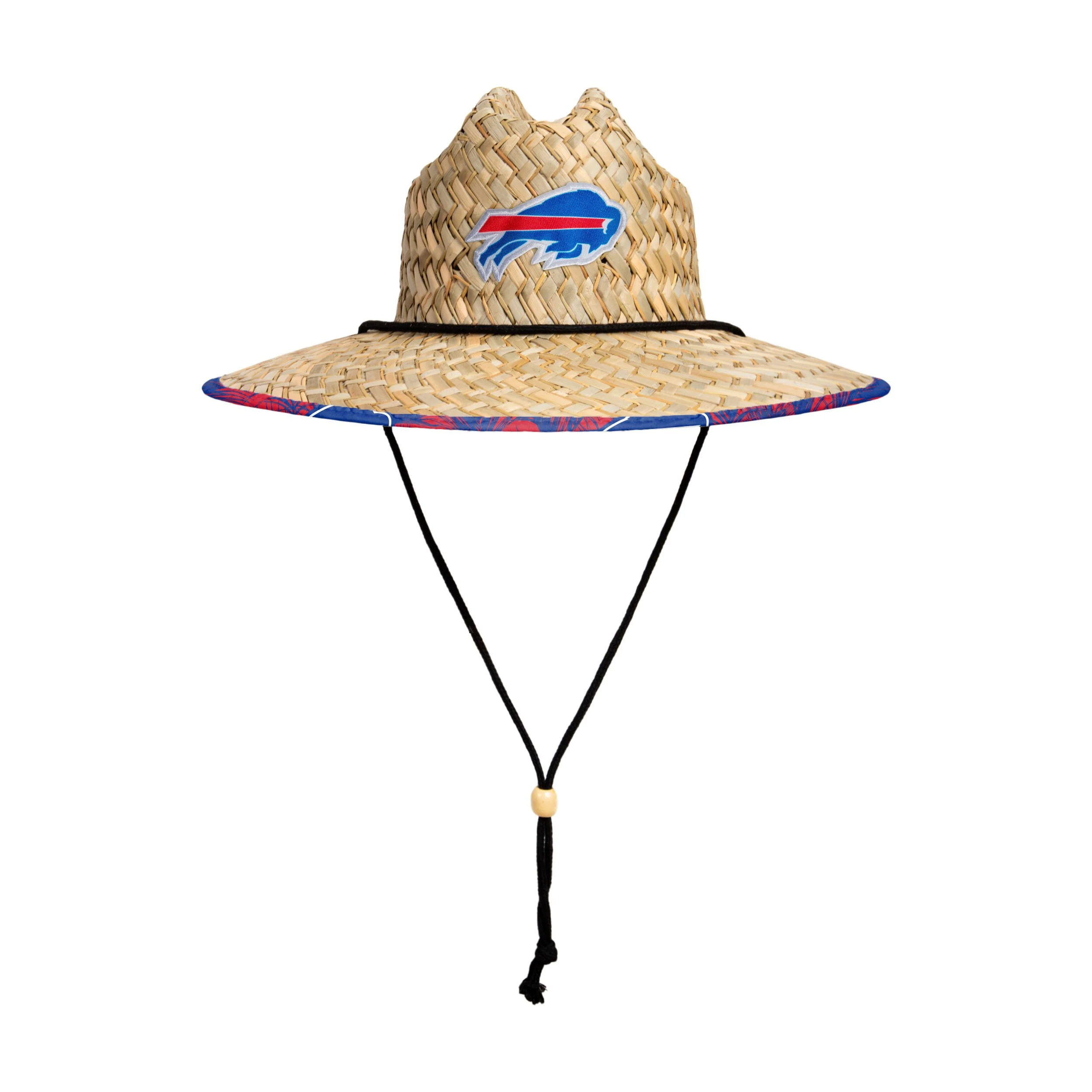 Buffalo Bills NFL Floral Straw Hat - Image 3