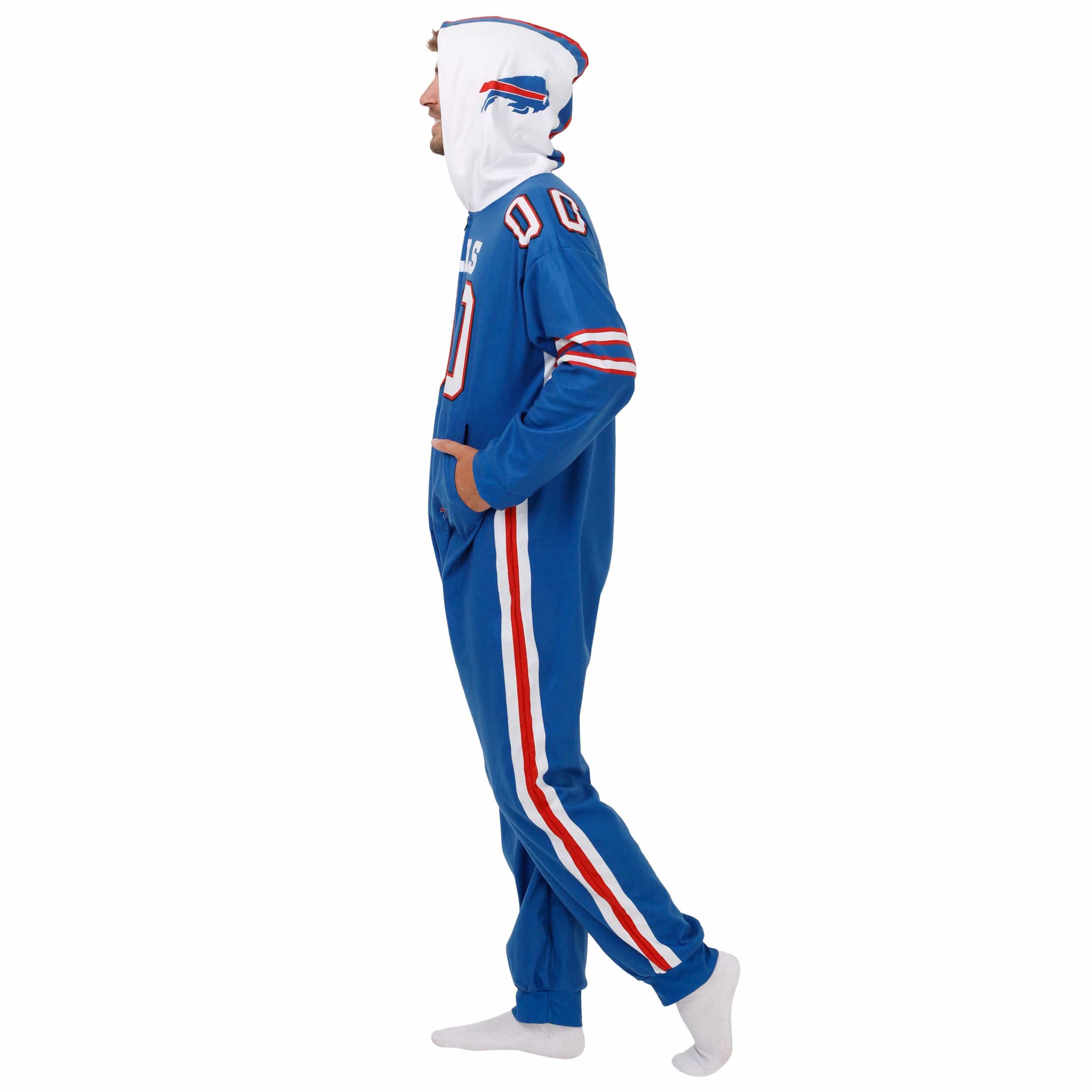 Buffalo Bills NFL Gameday Ready One Piece Pajamas - Image 3