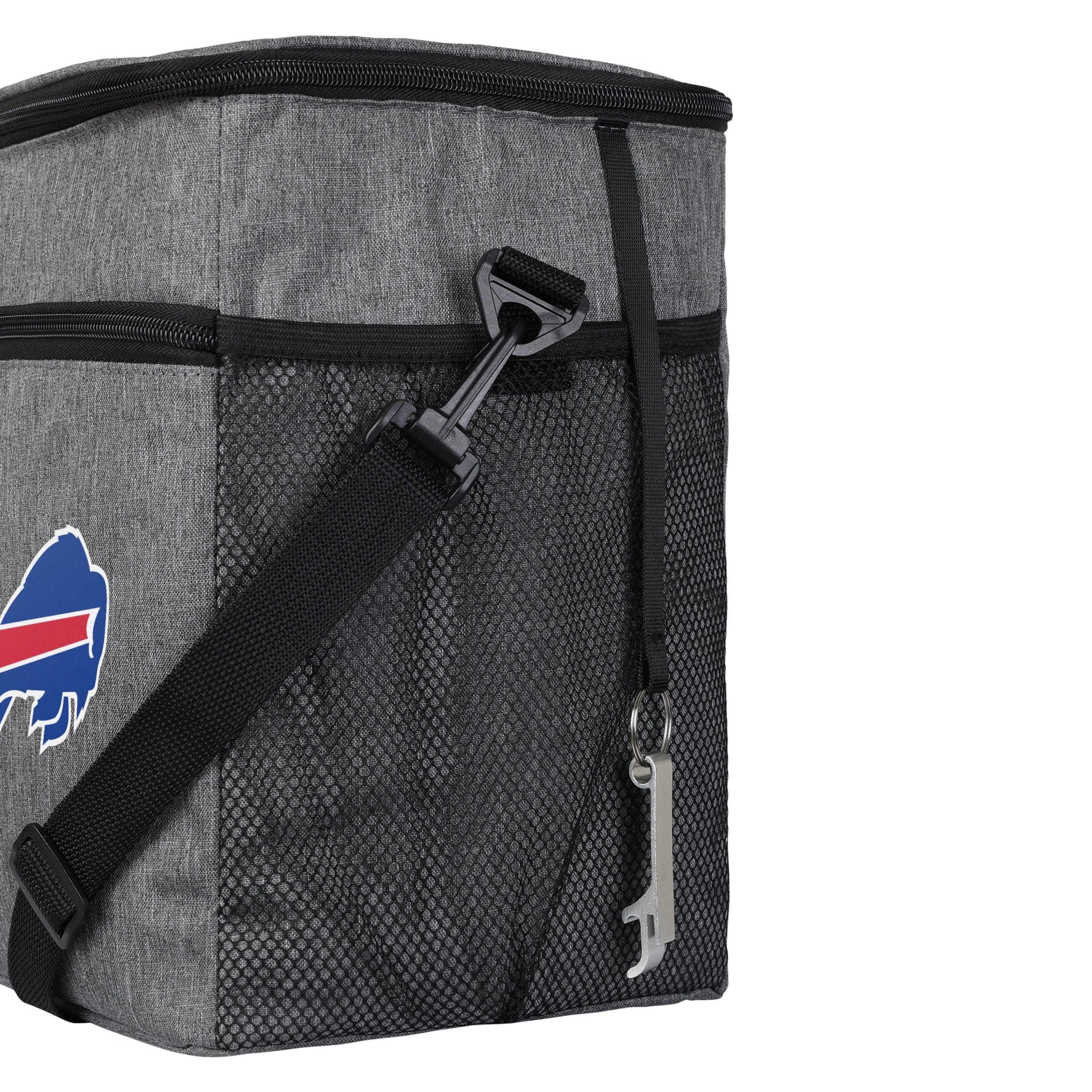 Buffalo Bills NFL Heather Grey Tailgate 24 Pack Cooler - Image 4