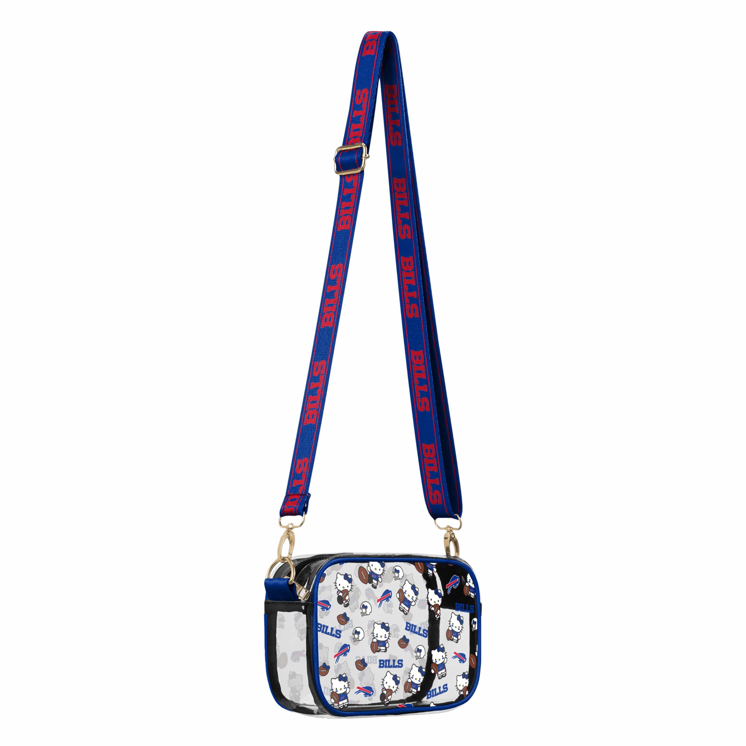 Buffalo Bills NFL Hello Kitty® Clear Crossbody Bag - (PREORDER - SHIPS MID JUNE) - Image 2