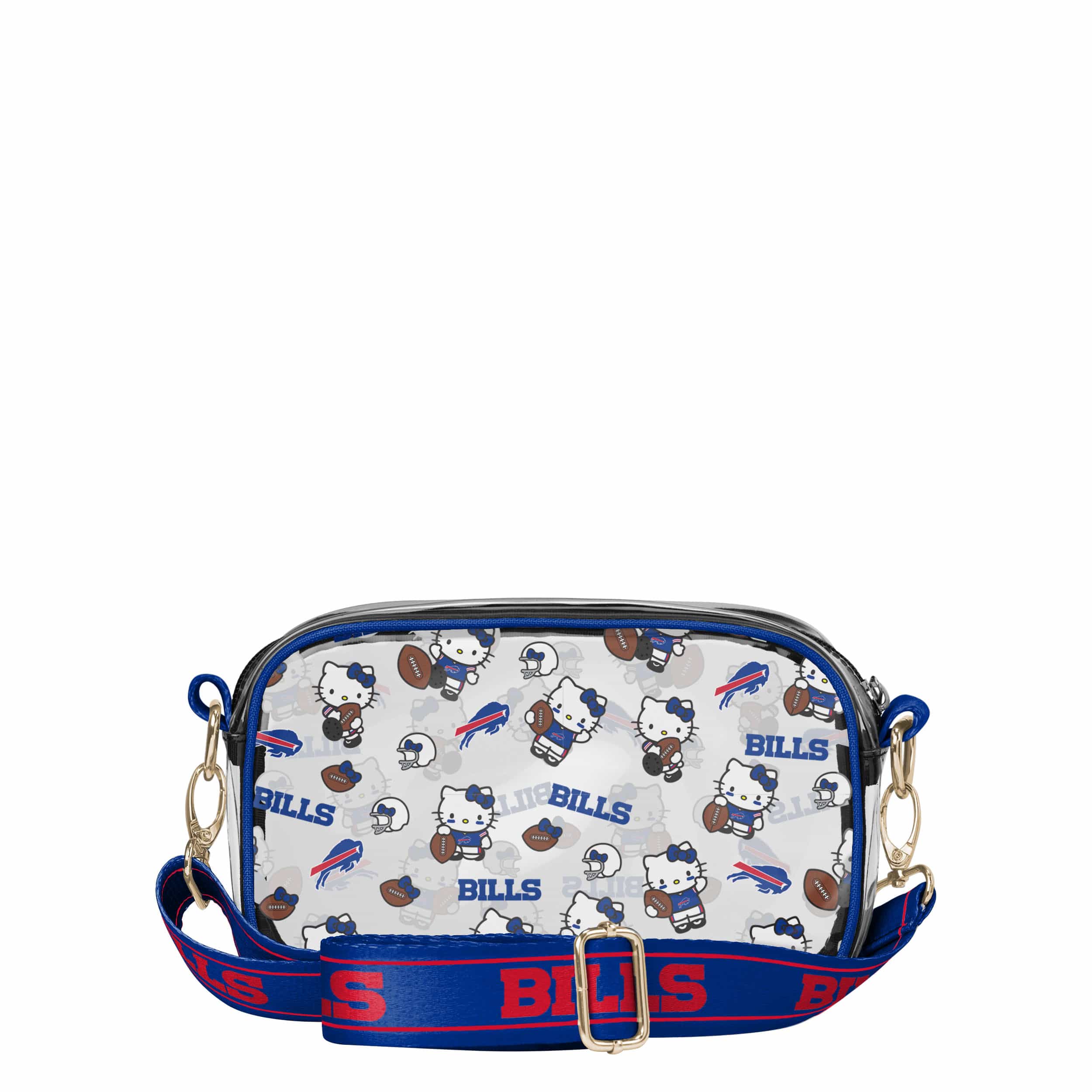 Buffalo Bills NFL Hello Kitty® Clear Crossbody Bag - (PREORDER - SHIPS MID JUNE) - Image 5