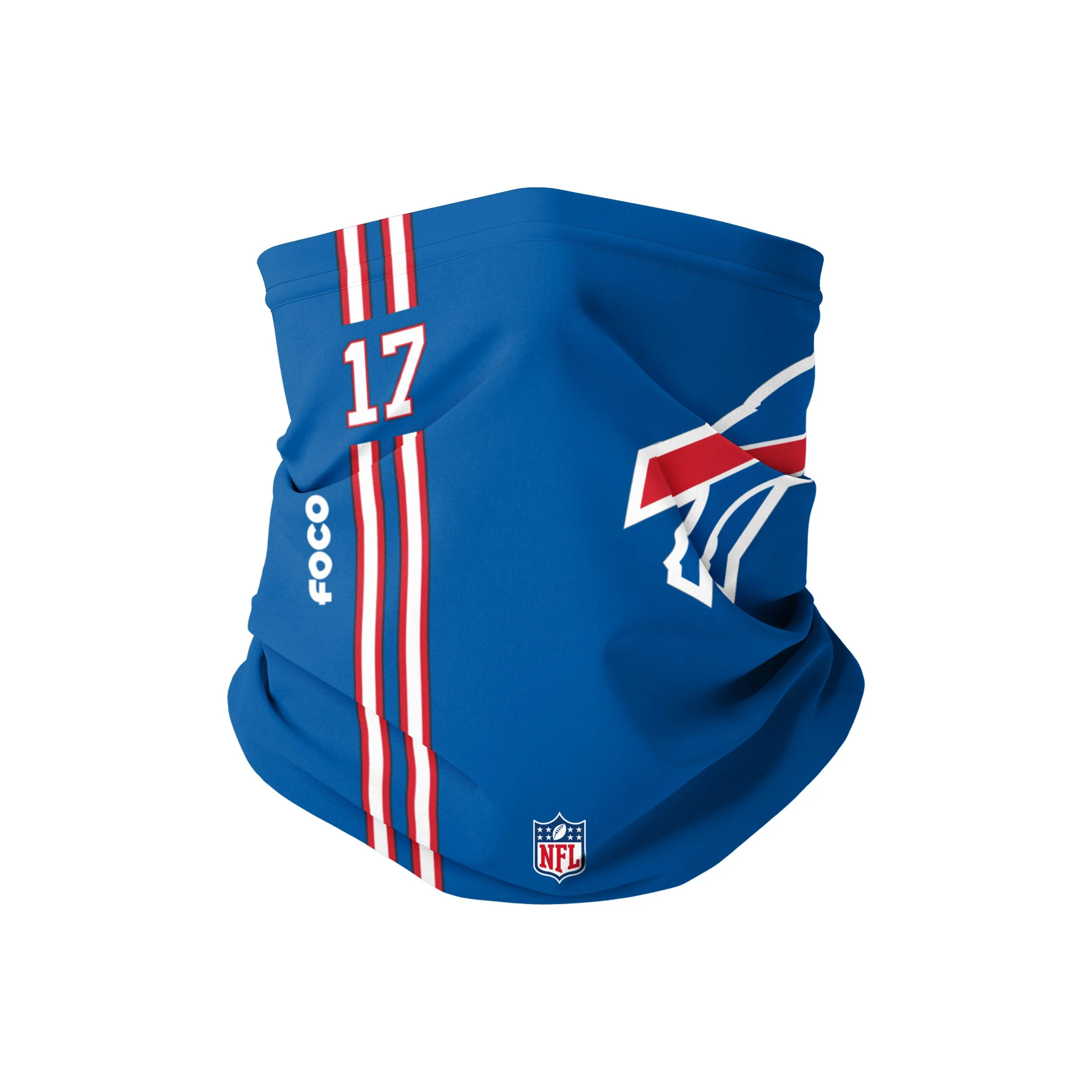 Buffalo Bills NFL Josh Allen On-Field Sideline Logo Gaiter Scarf