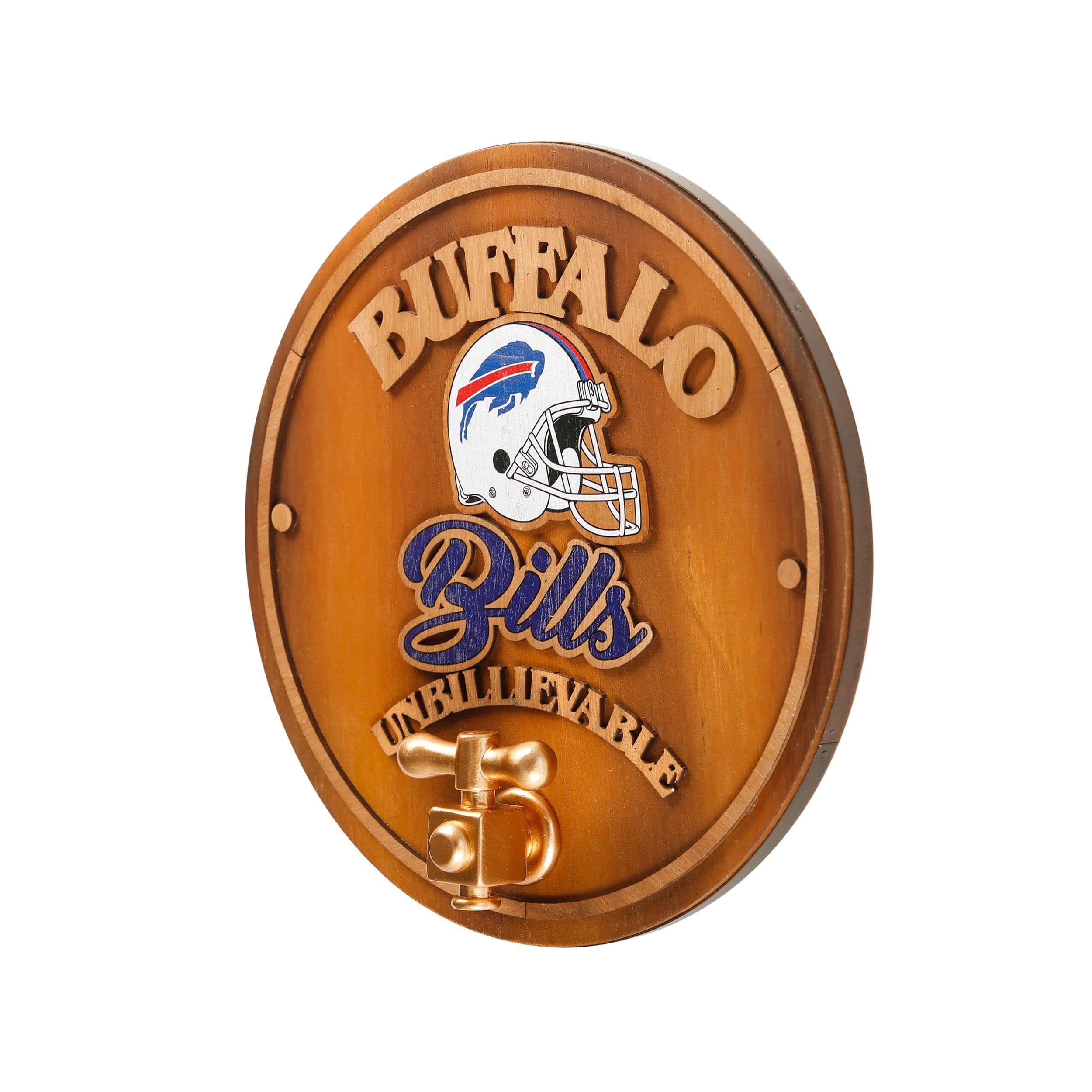 Buffalo Bills NFL Keg Tap Sign - Image 2