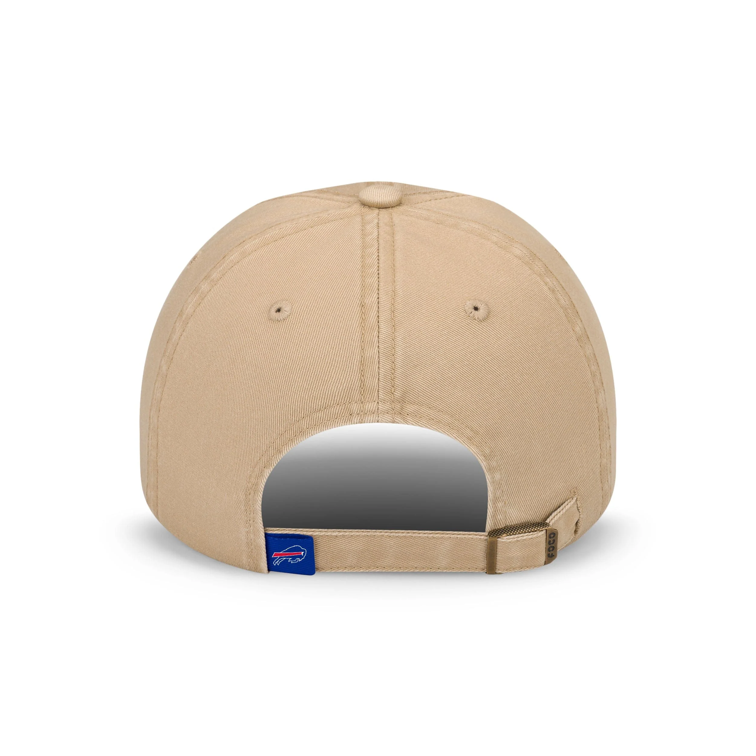 Buffalo Bills NFL Khaki Primary Logo Casual Cap - Image 3