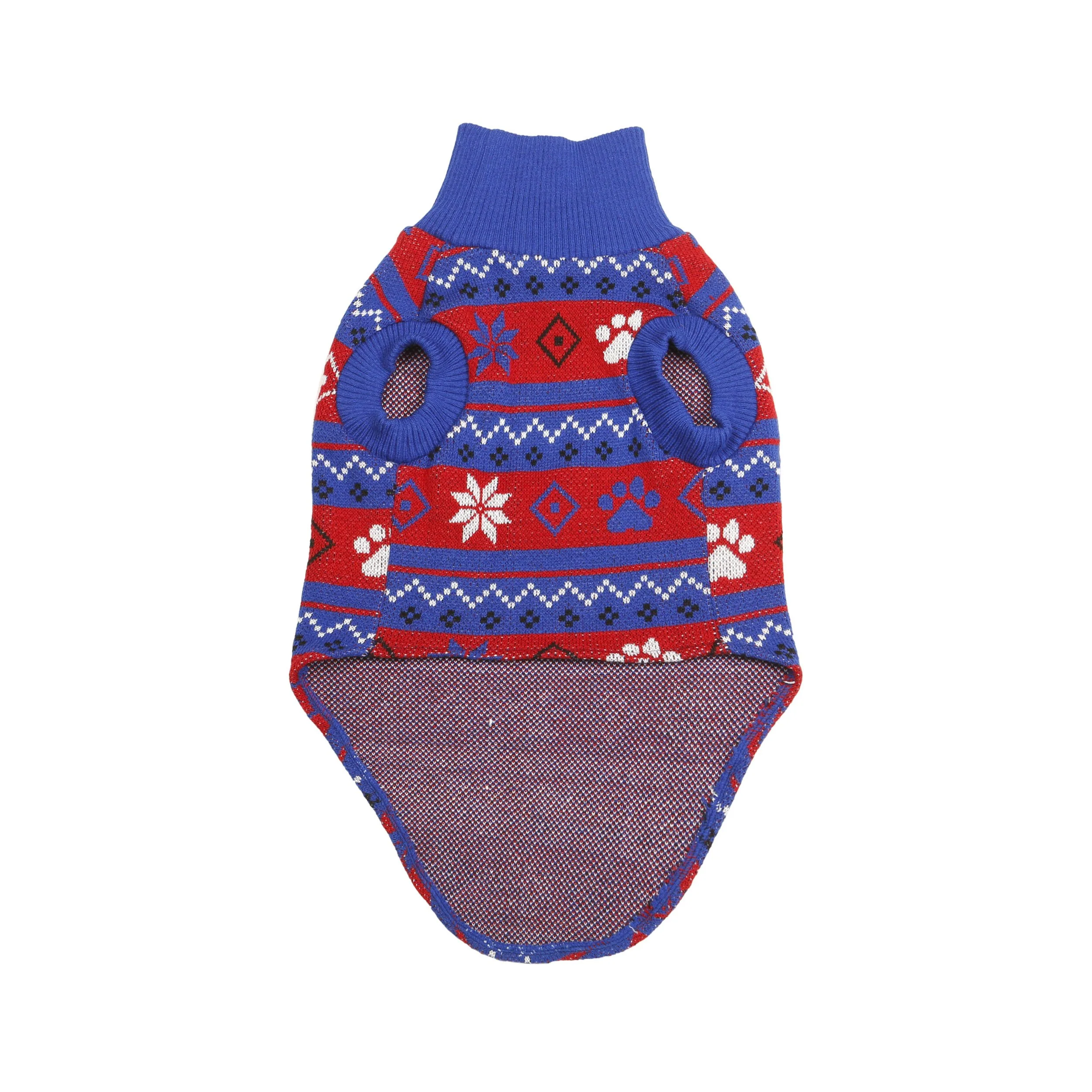 Buffalo Bills NFL Knitted Holiday Dog Sweater - Image 3