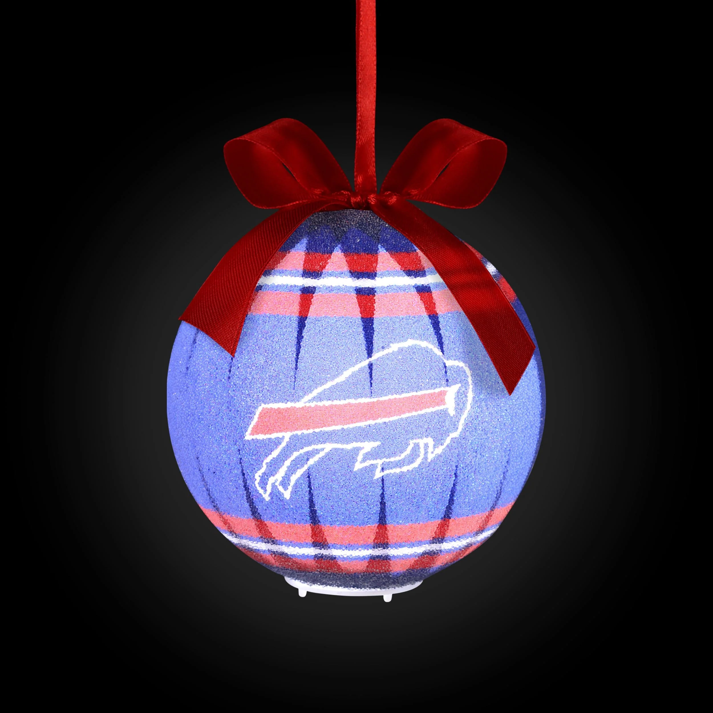Buffalo Bills NFL LED Shatterproof Ball Ornament - Image 2