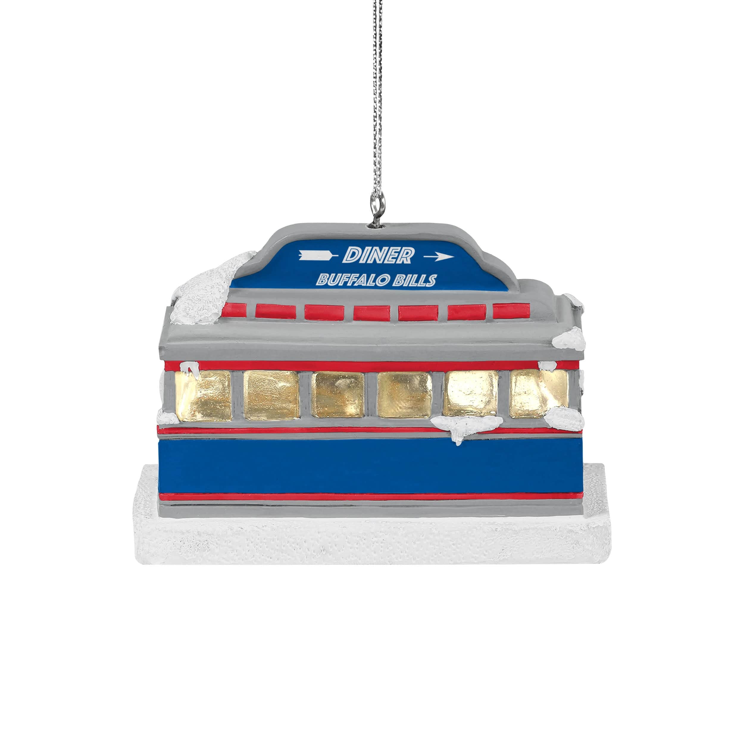 Buffalo Bills NFL Light Up Diner Ornament - Image 4