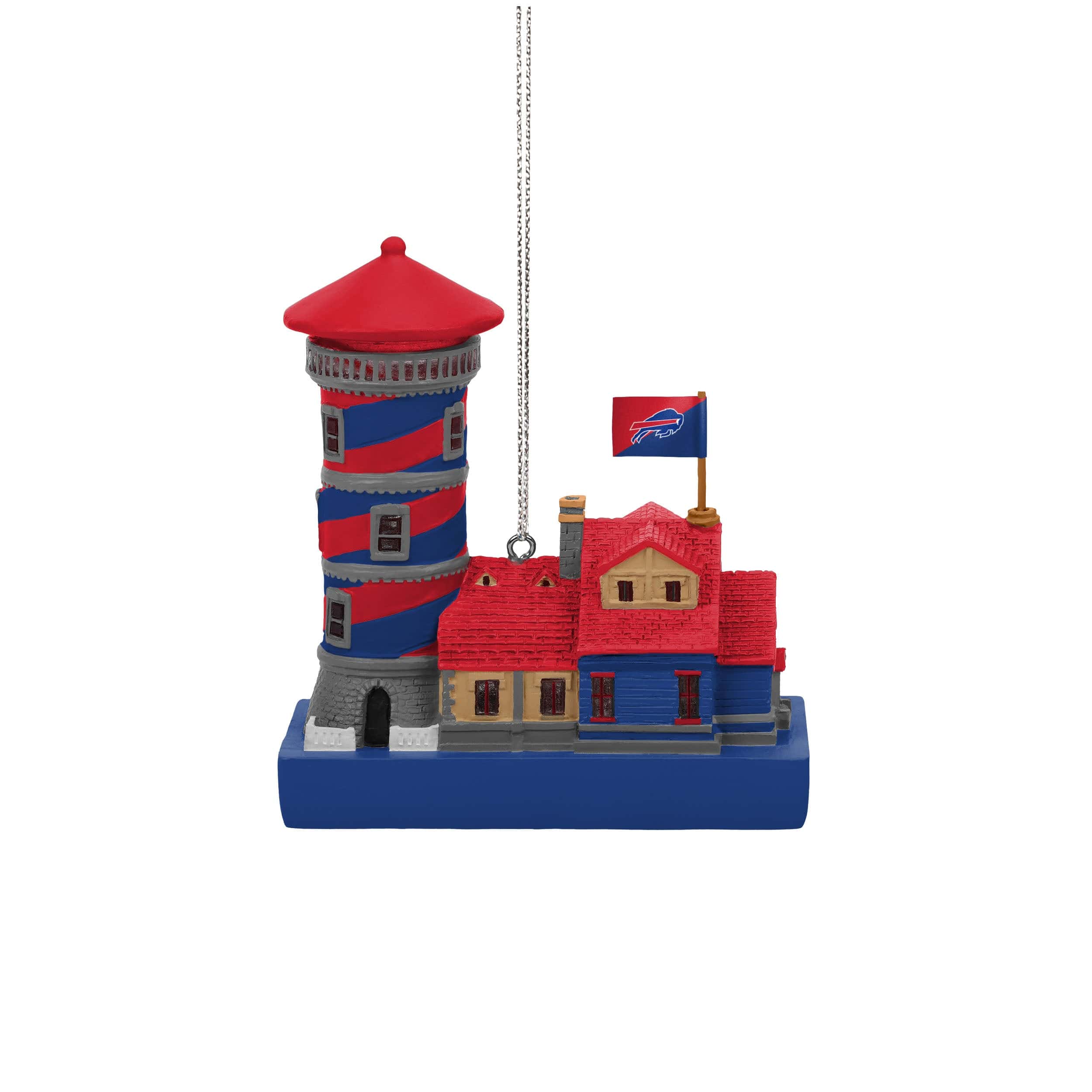 Buffalo Bills NFL Light Up Resin Lighthouse Ornament - Image 3