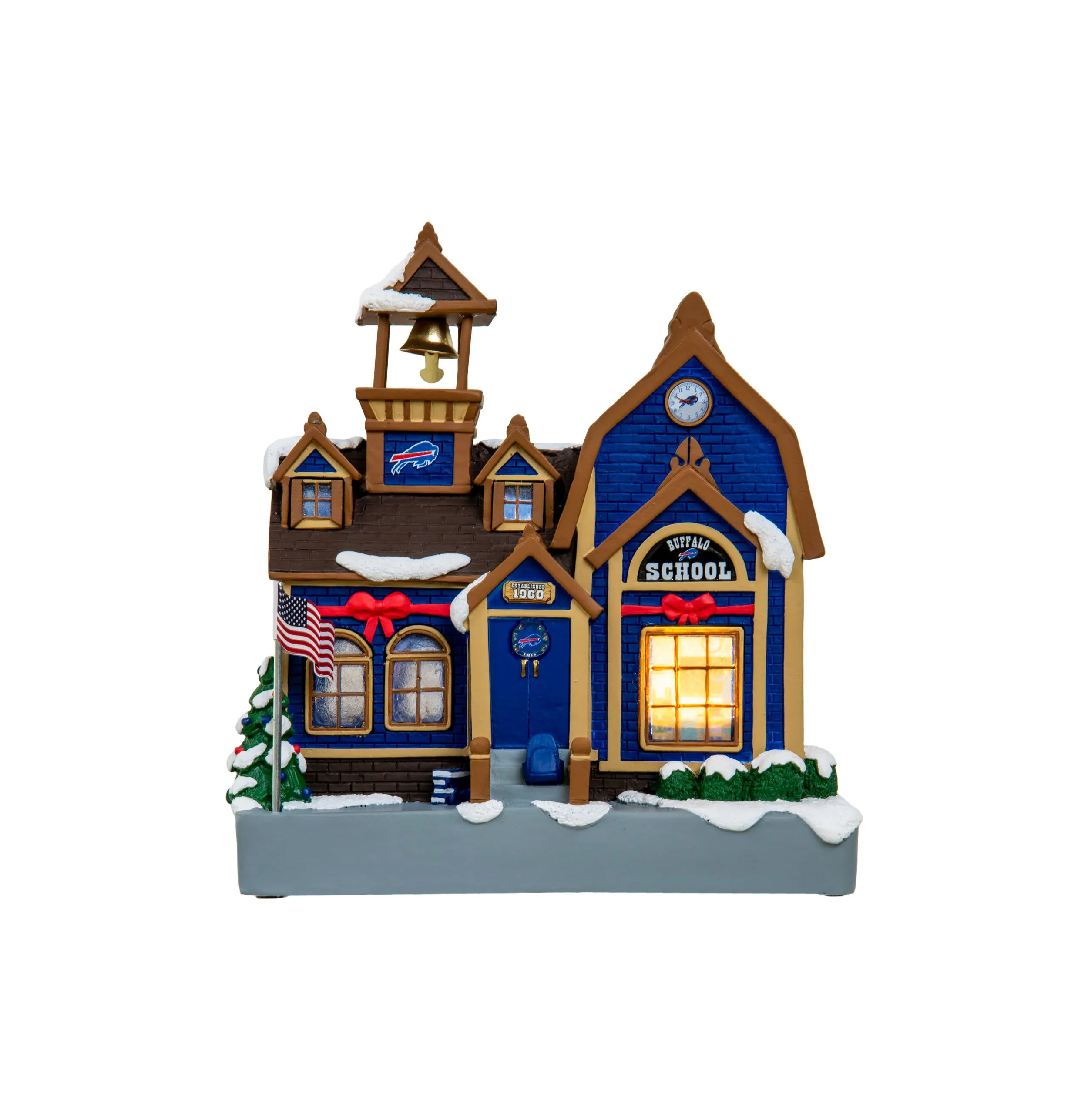 Buffalo Bills NFL Light Up Team Schoolhouse