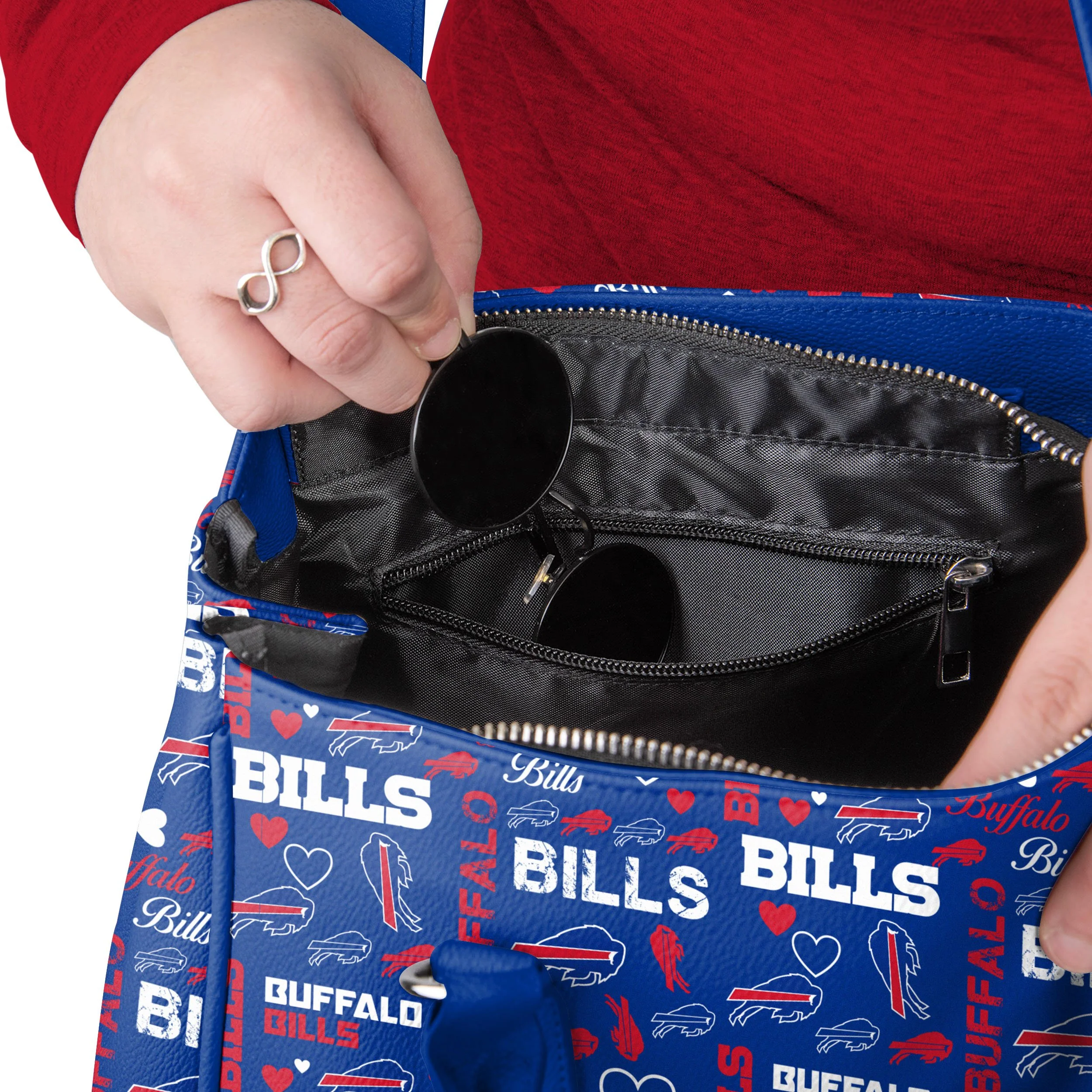 Buffalo Bills NFL Logo Love Purse - Image 3