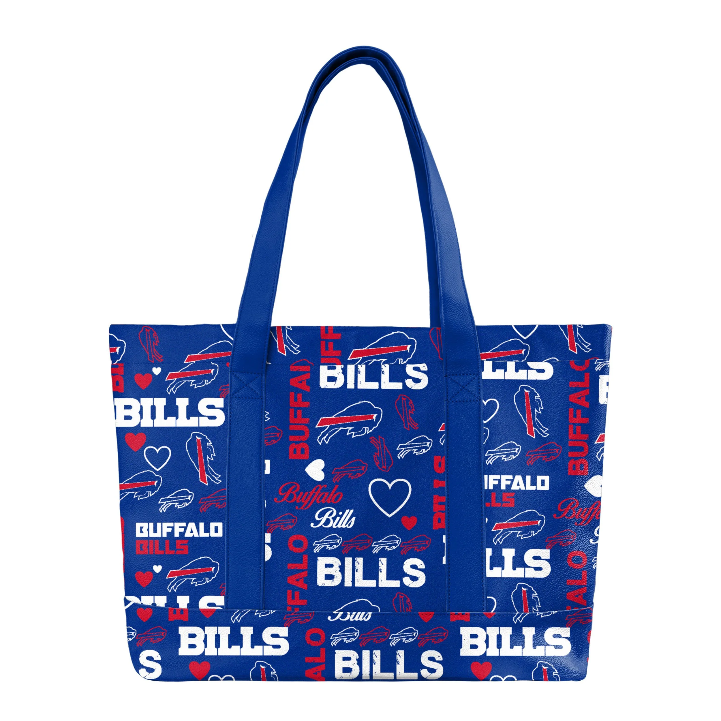 Buffalo Bills NFL Logo Love Tote Bag