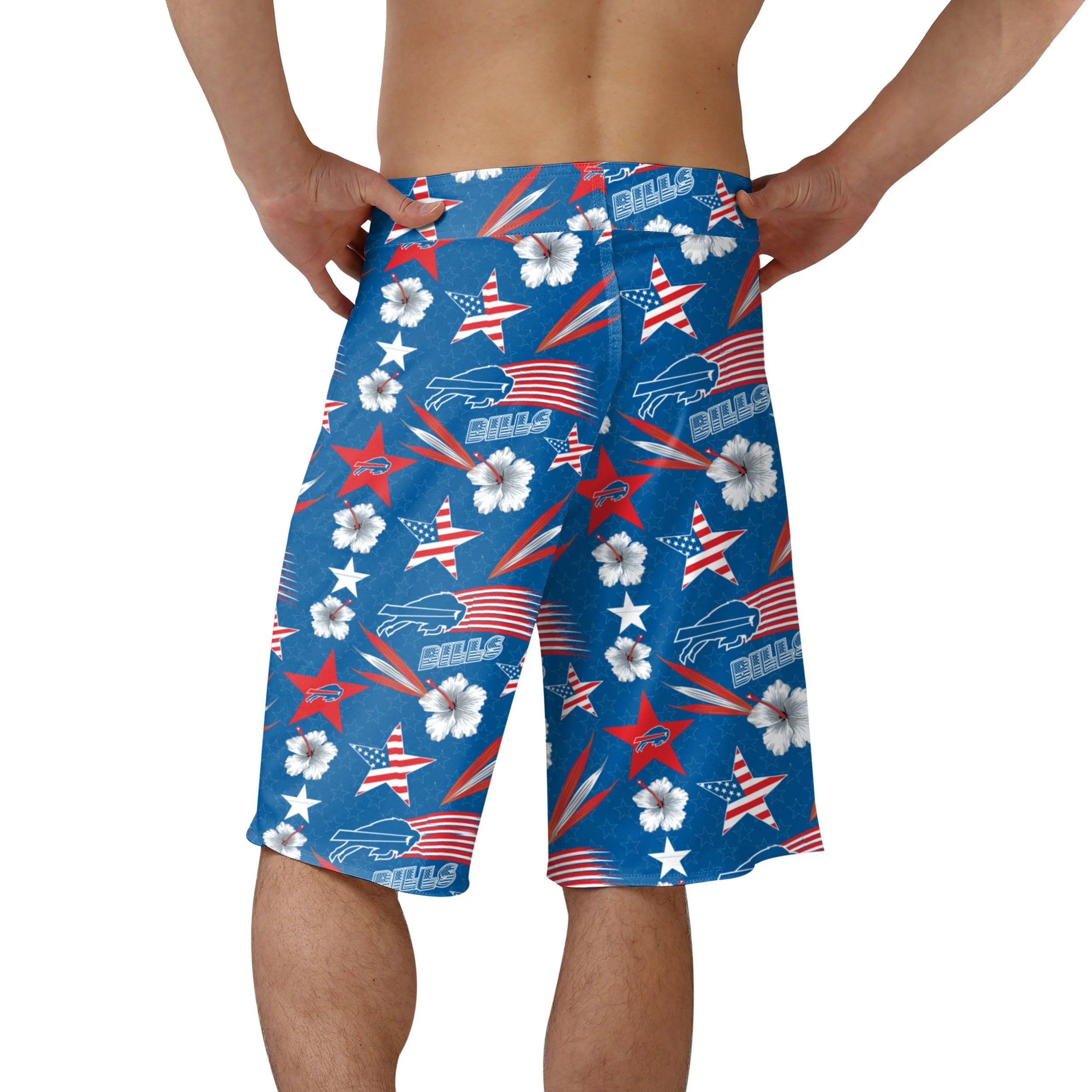 Buffalo Bills NFL Mens Americana Boardshorts - Image 3