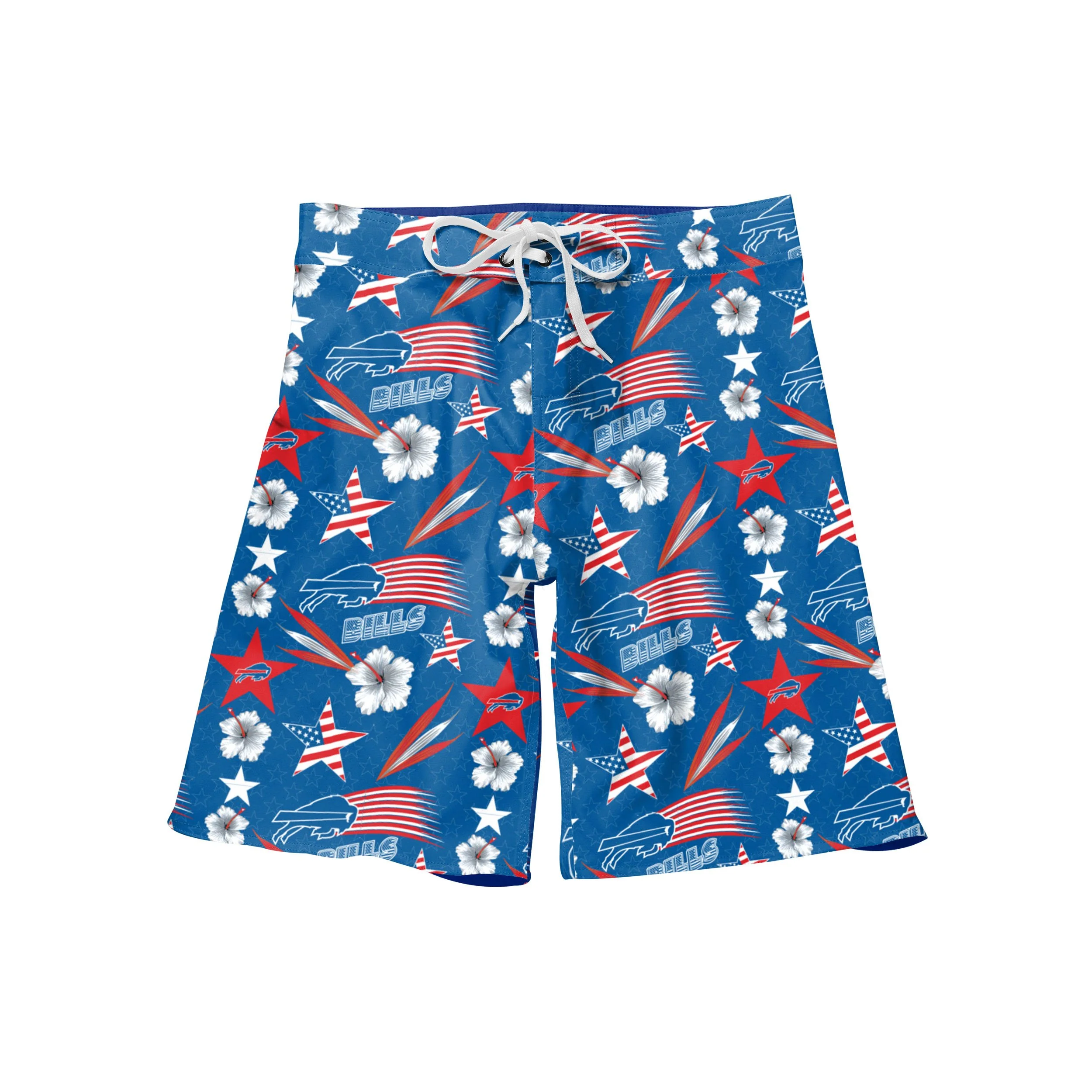 Buffalo Bills NFL Mens Americana Boardshorts - Image 4