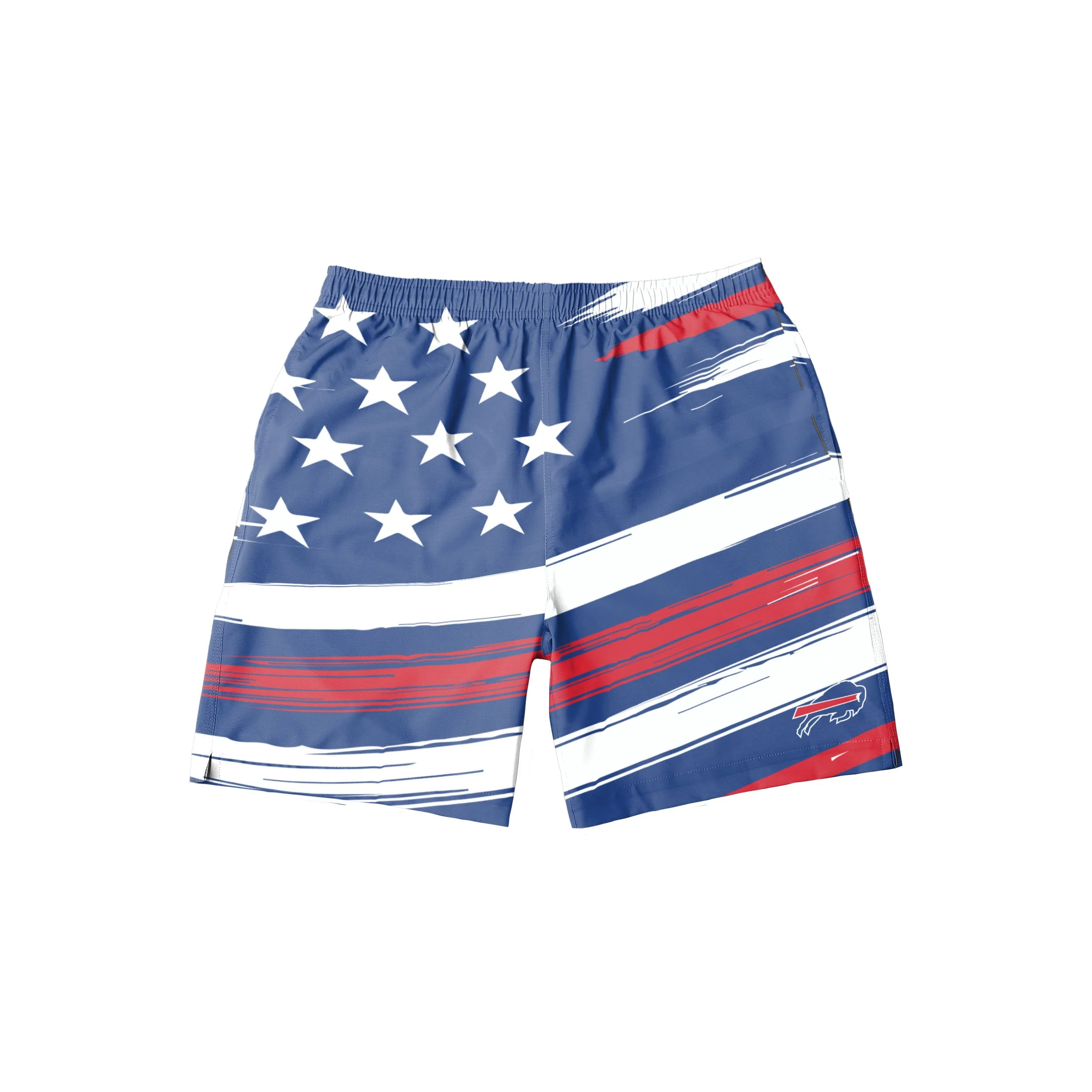 Buffalo Bills NFL Mens Americana Swimming Trunks - Image 4