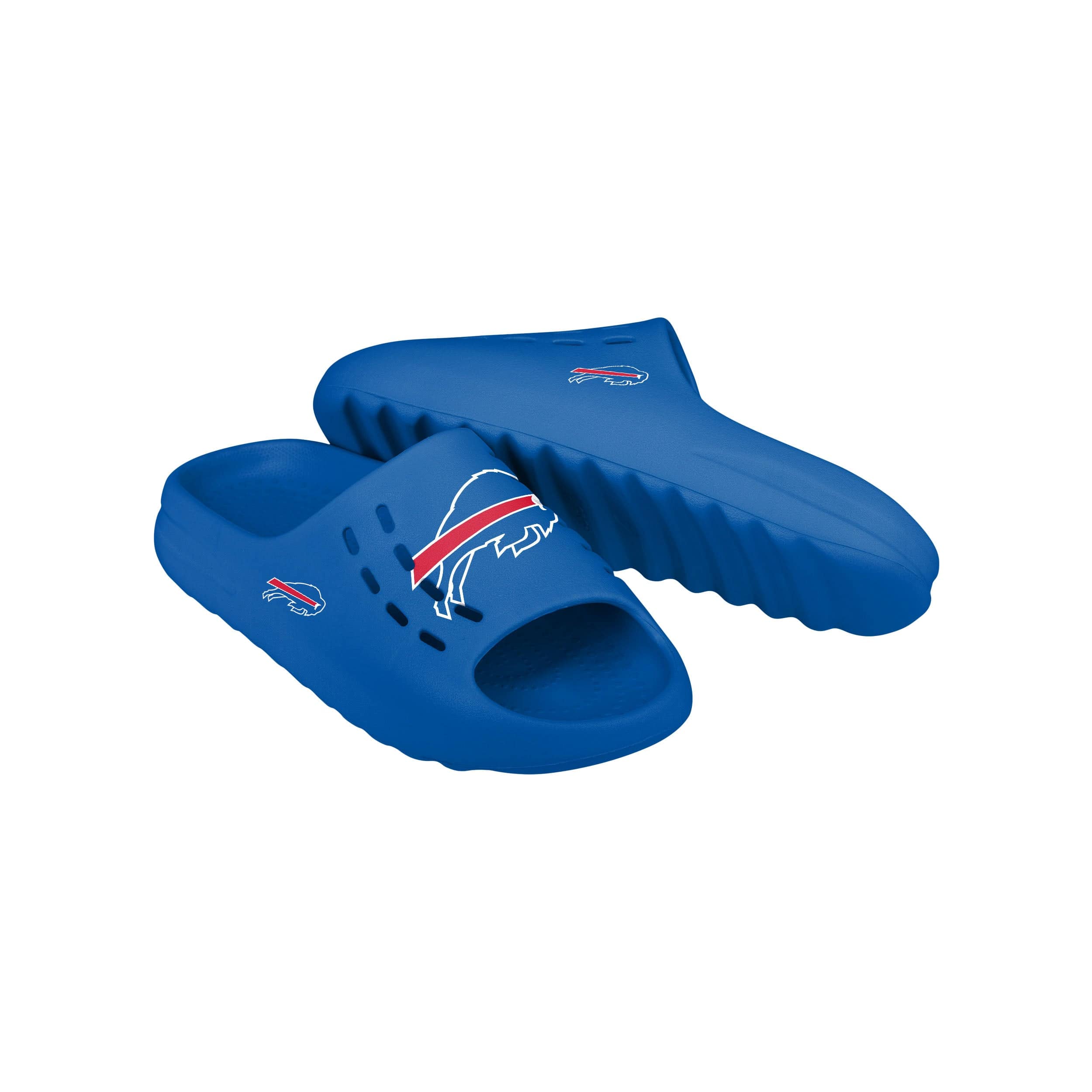 Buffalo Bills NFL Mens Big Logo Chunky Slide - Image 4