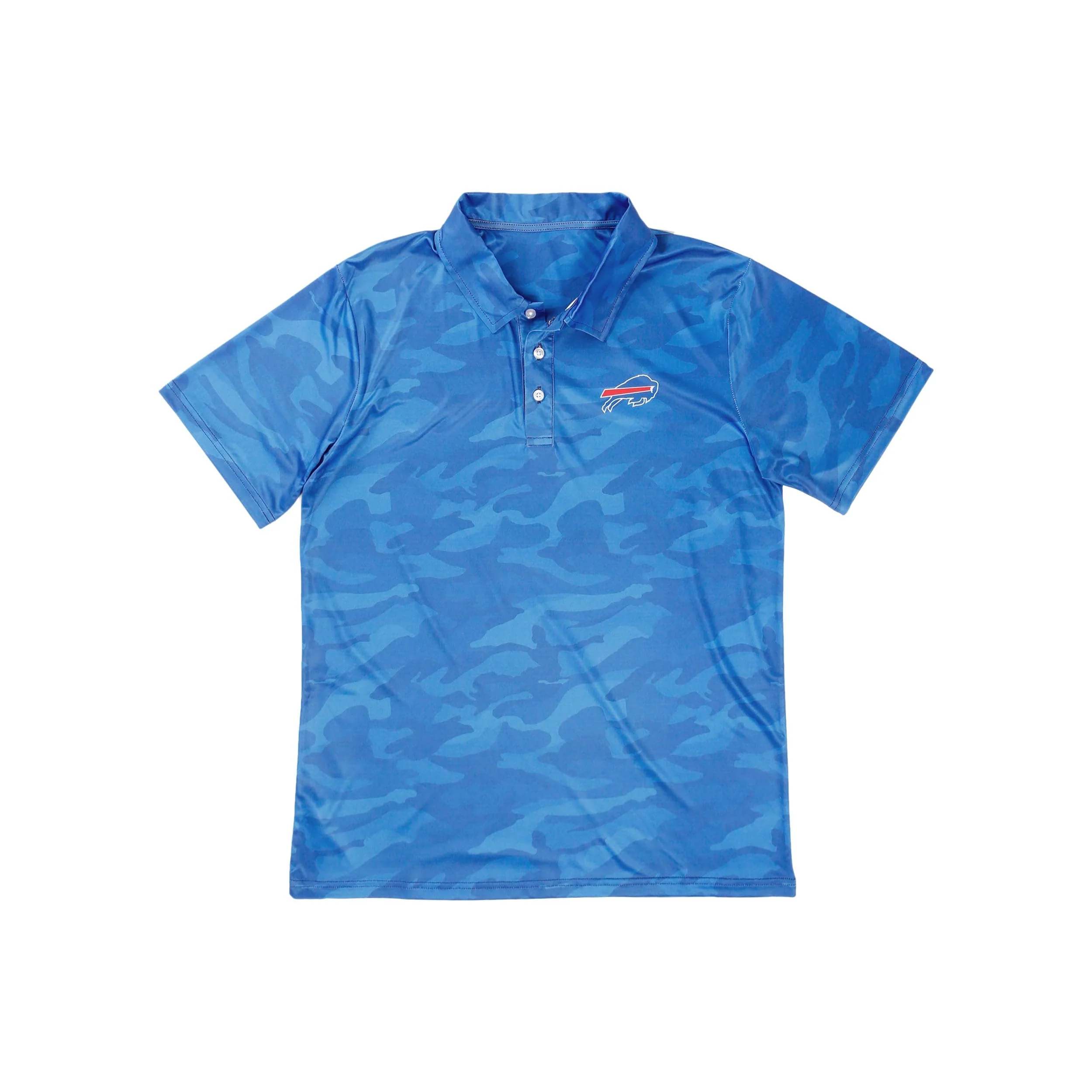 Buffalo Bills NFL Mens Color Camo Polyester Polo - Image 5
