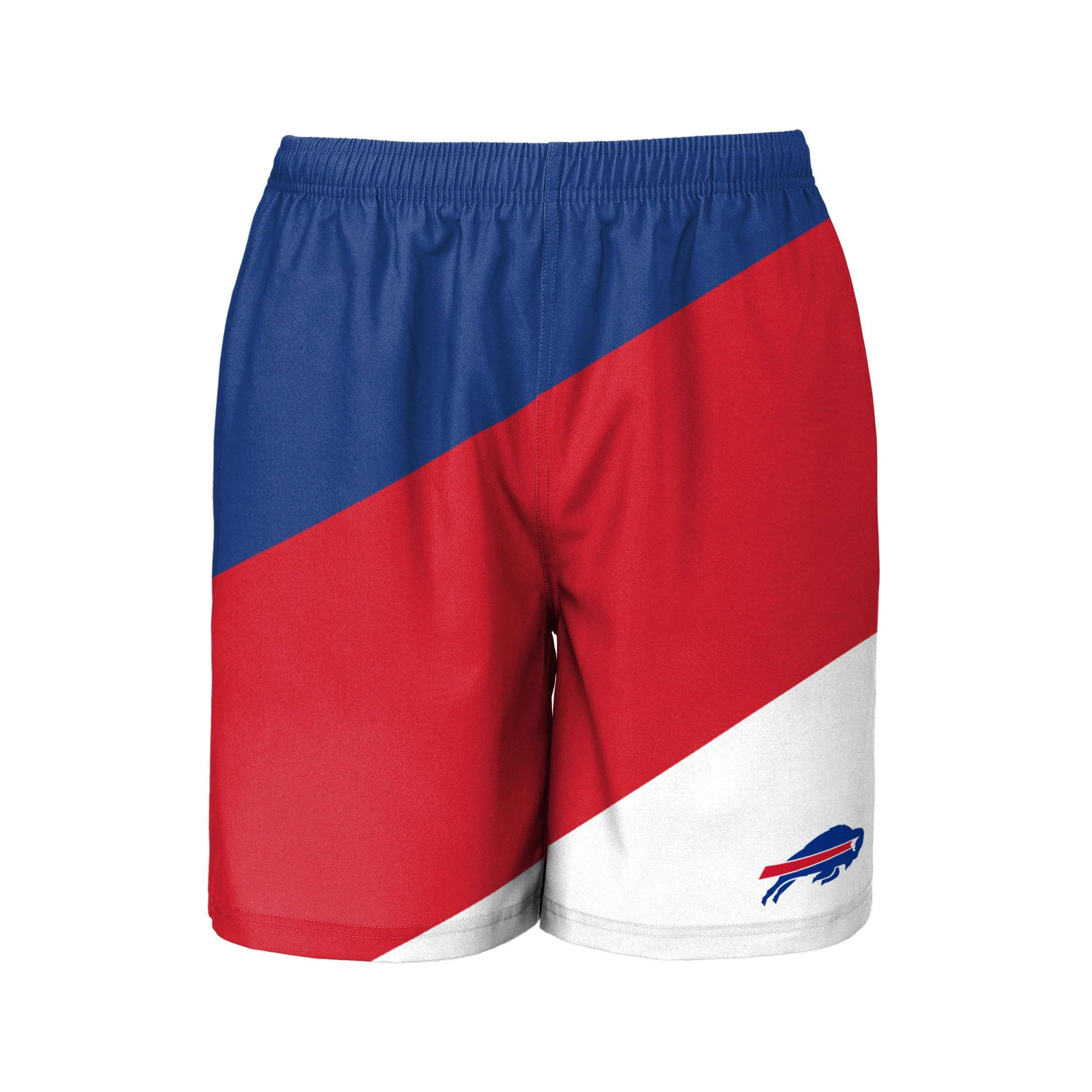 Buffalo Bills NFL Mens Colorblock Double Down Liner Training Shorts - Image 4