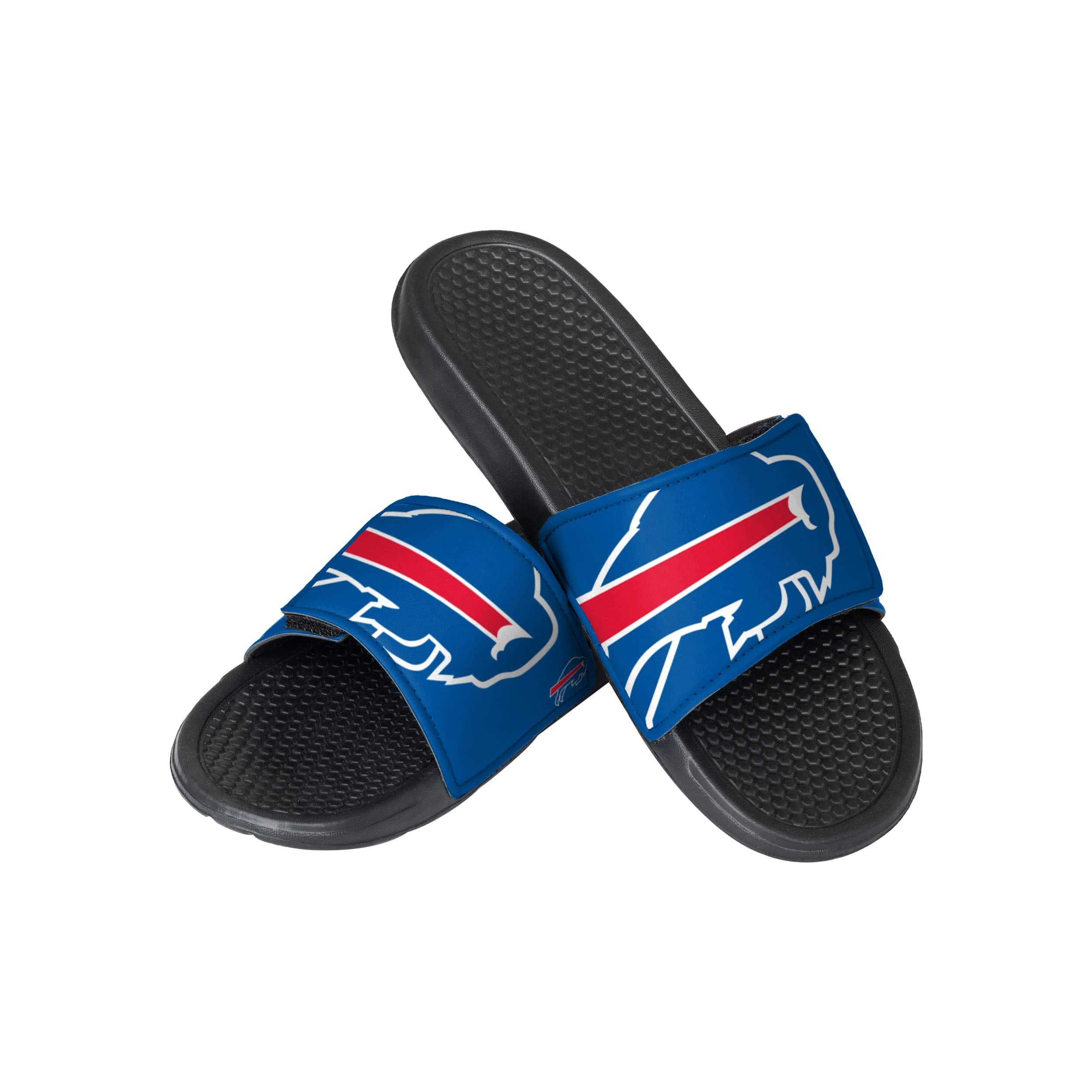 Buffalo Bills NFL Mens Cropped Big Logo Slide