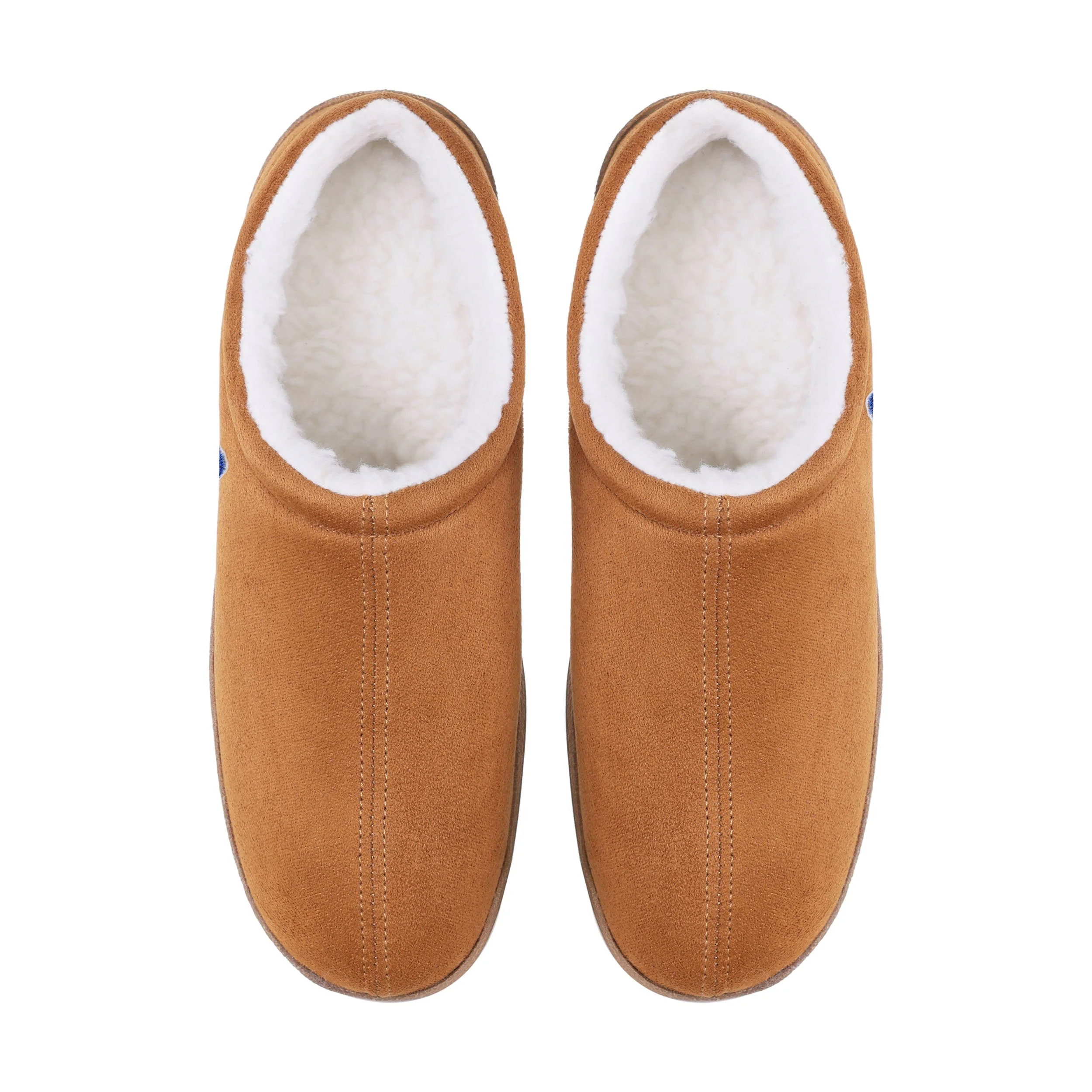 Buffalo Bills NFL Mens Low Top Suede Slippers - Image 4