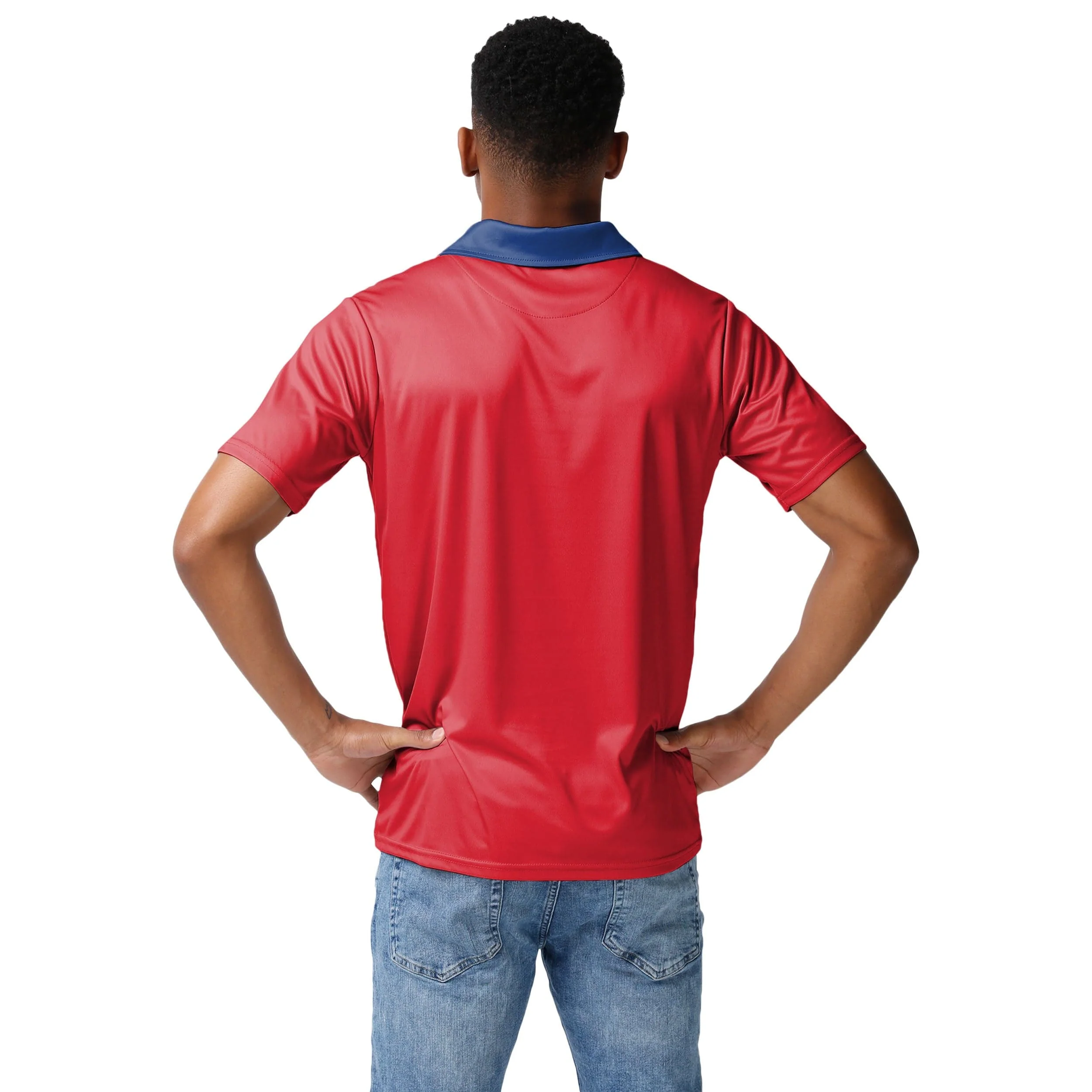 Buffalo Bills NFL Mens Nightcap Polyester Polo - Image 3