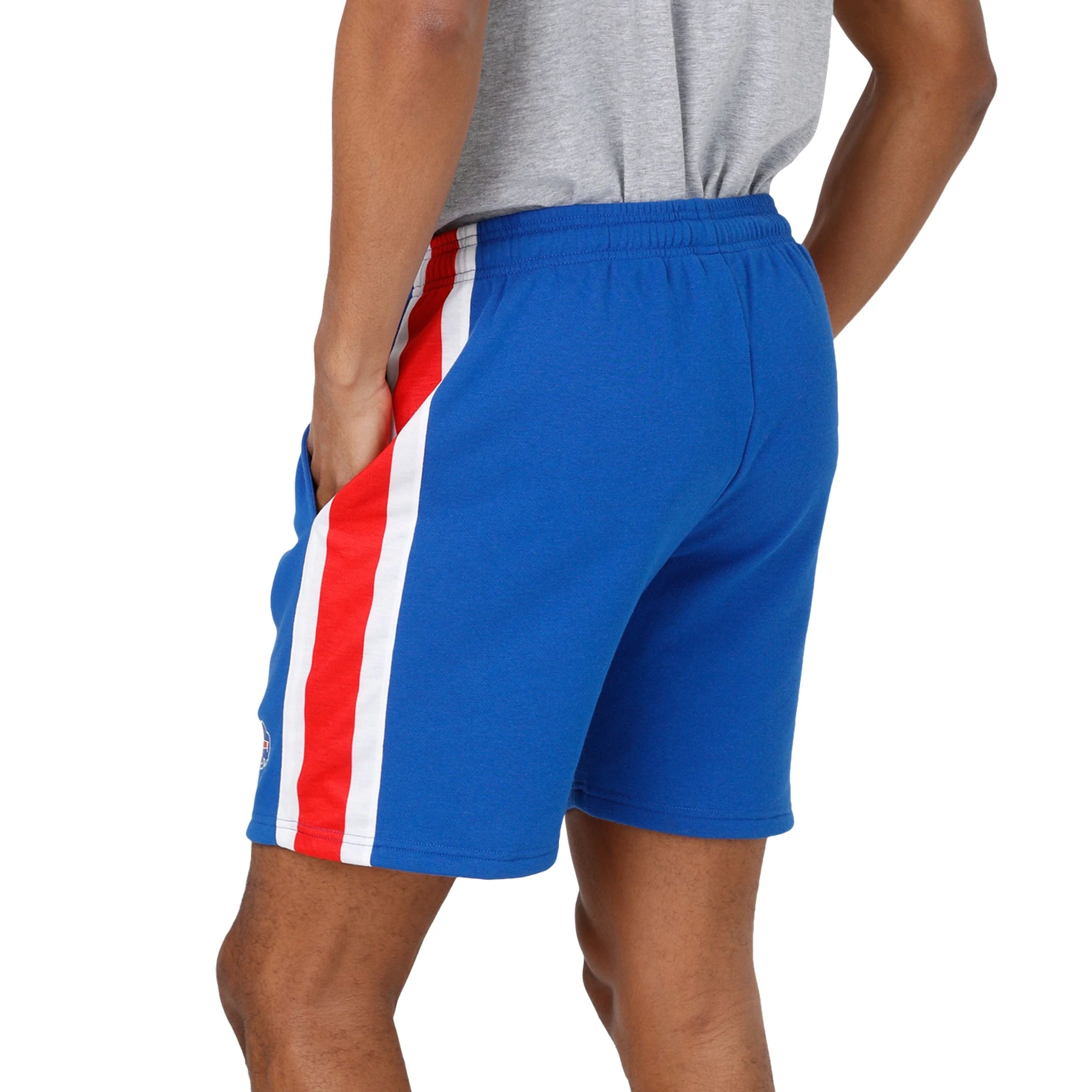 Buffalo Bills NFL Mens Side Stripe Fleece Shorts - Image 2