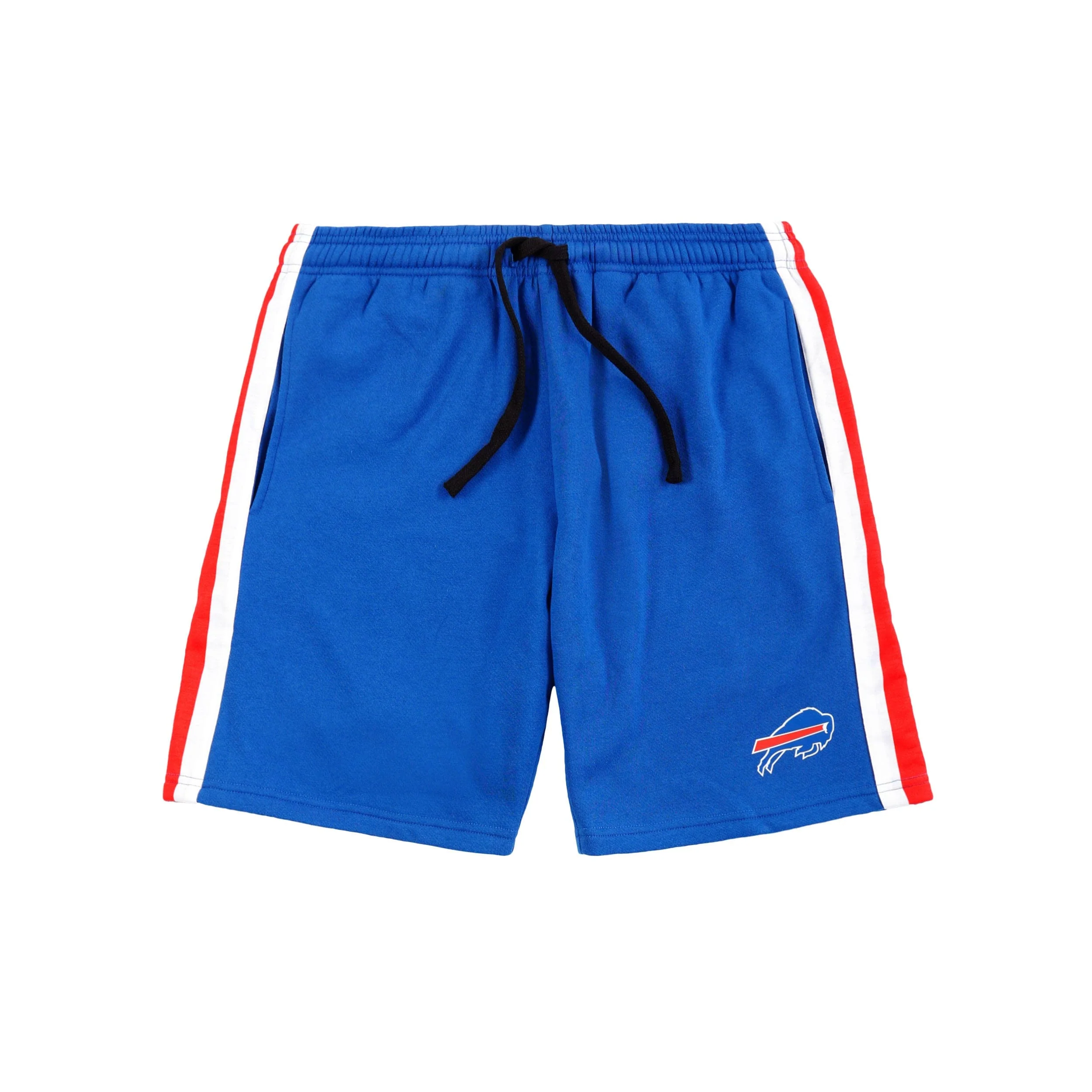 Buffalo Bills NFL Mens Side Stripe Fleece Shorts - Image 3