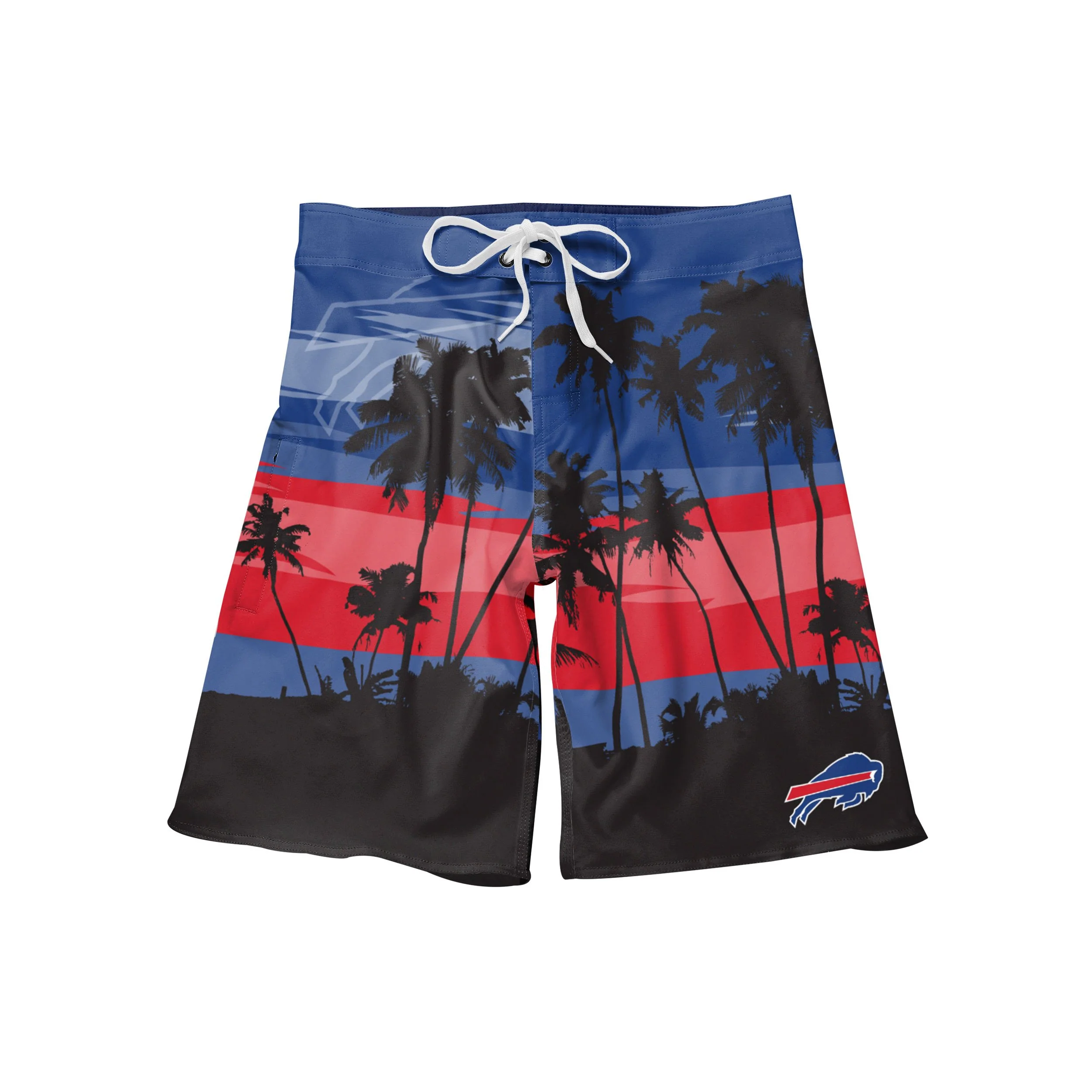 Buffalo Bills NFL Mens Sunset Boardshorts - Image 4