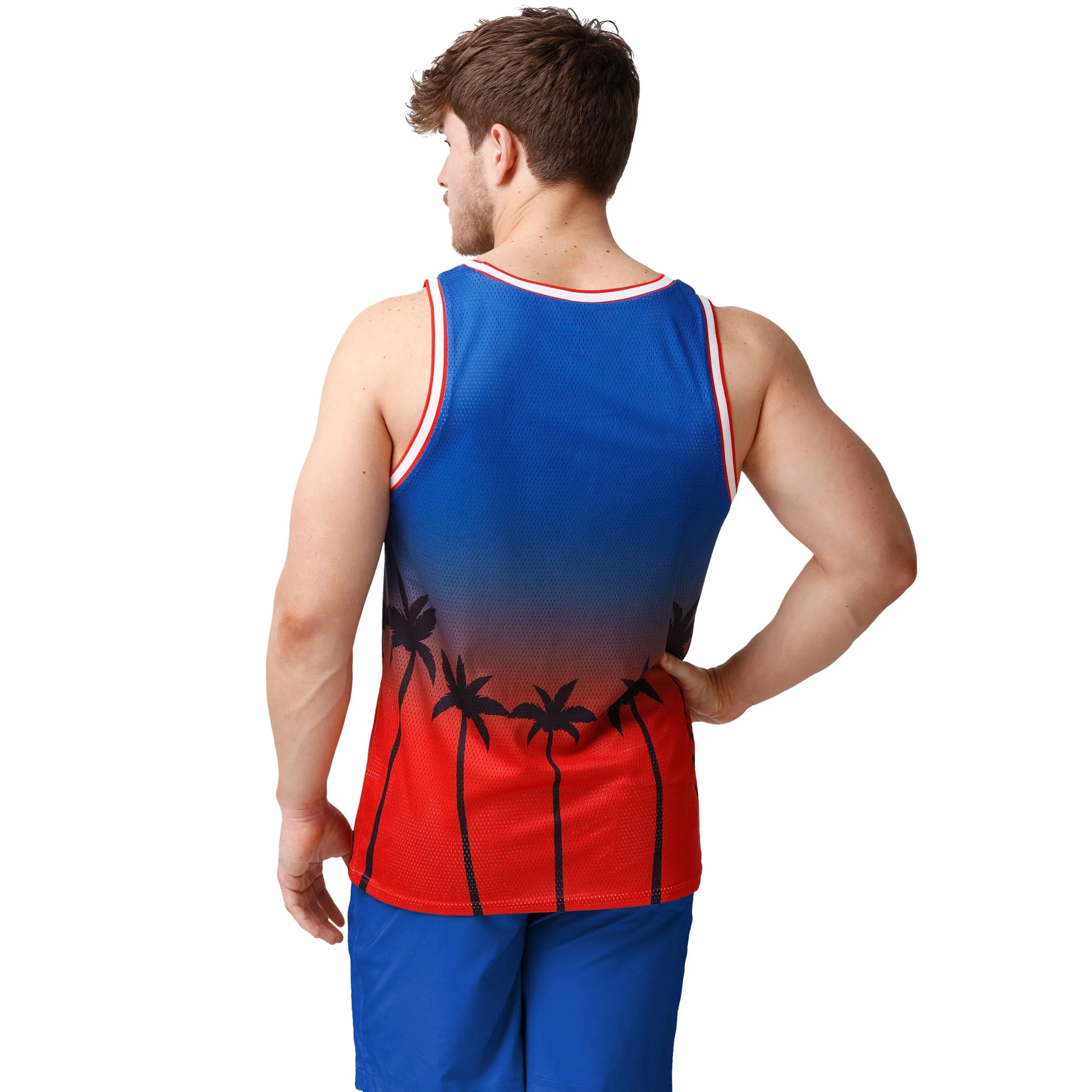 Buffalo Bills NFL Mens Sunset Sleeveless Top - Image 2