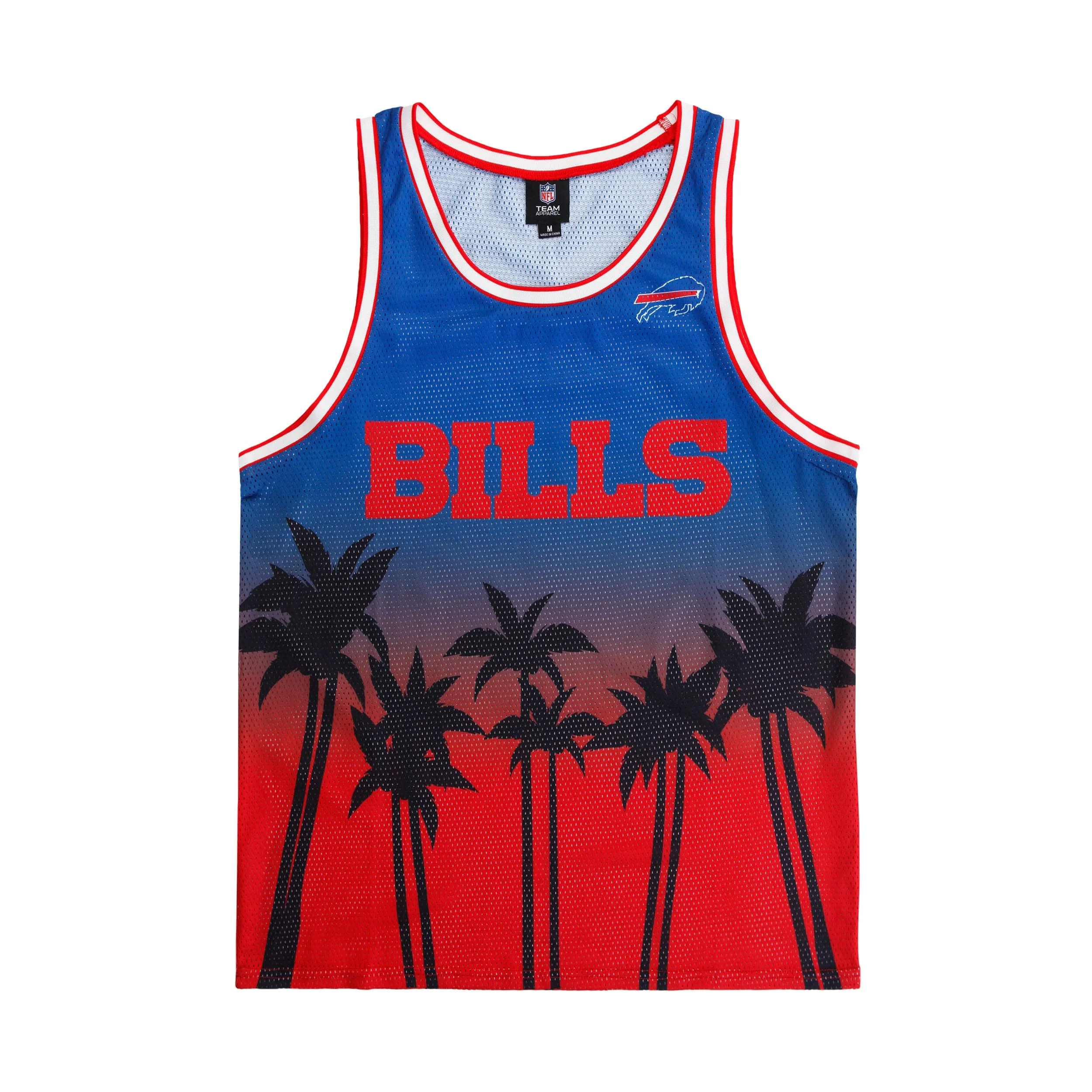 Buffalo Bills NFL Mens Sunset Sleeveless Top - Image 4