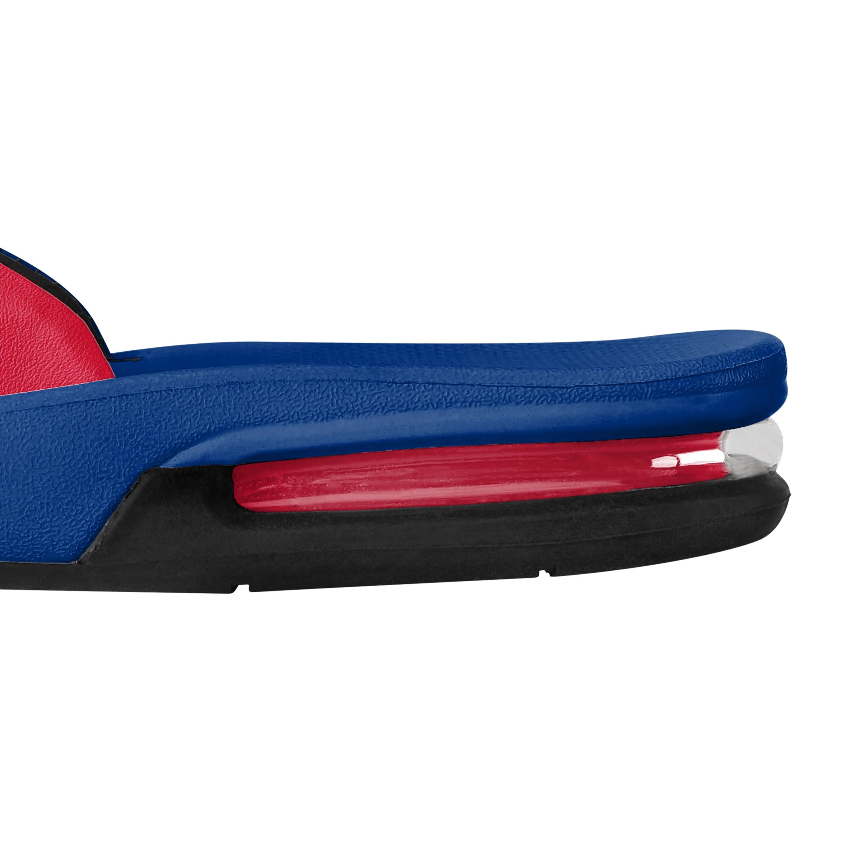 Buffalo Bills NFL Mens Team Color Contour Flip Flops - Image 4