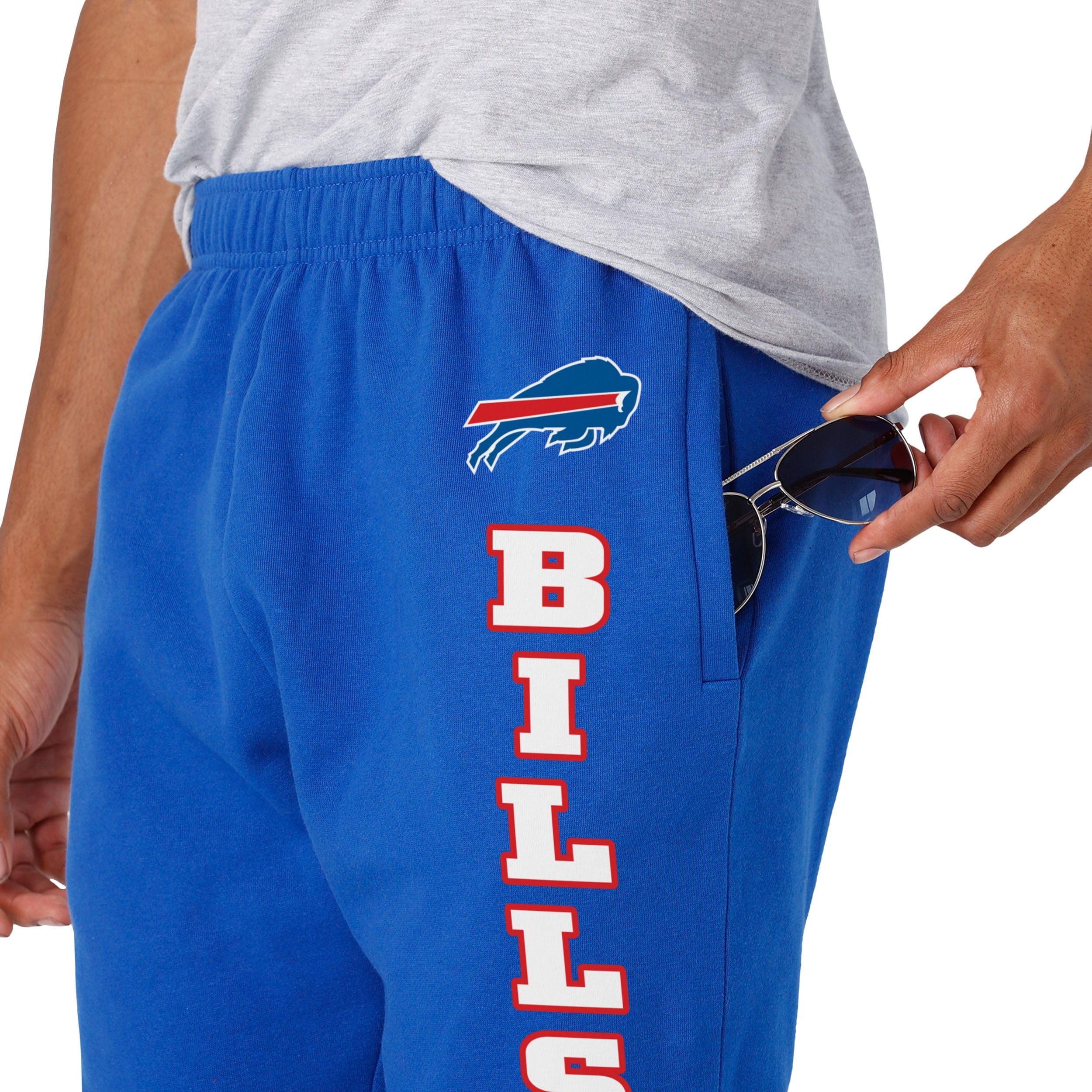 Buffalo Bills NFL Mens Team Color Sweatpants - Image 3