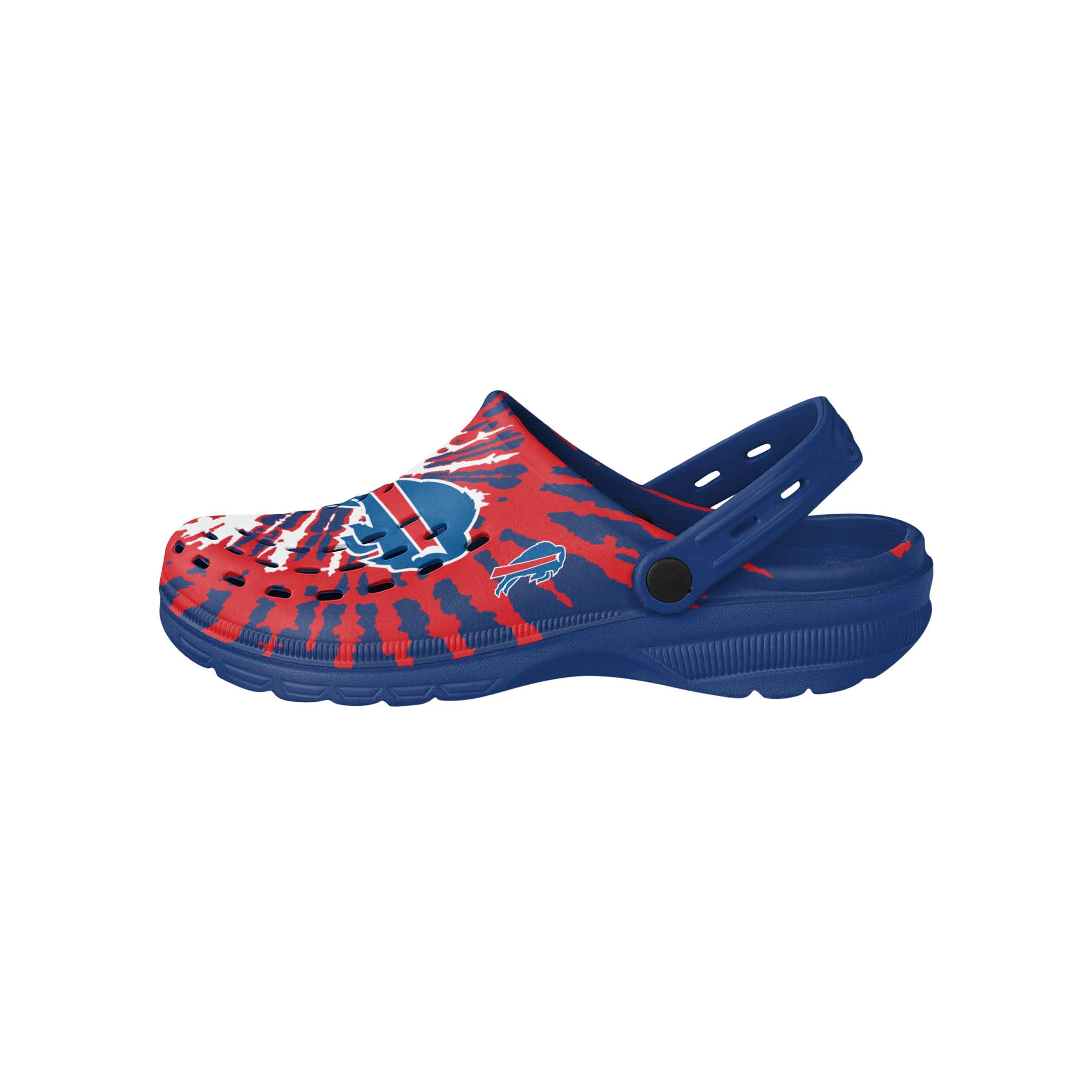 Buffalo Bills NFL Mens Tie-Dye Clog With Strap - Image 2